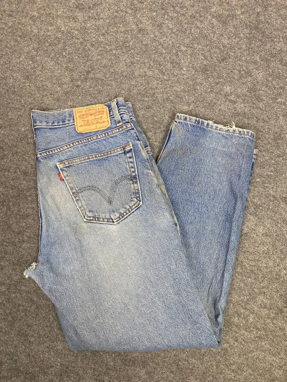 Levi's vintage levis 560 distressed denim Size US 36 / EU 52 - 2 Thumbnail