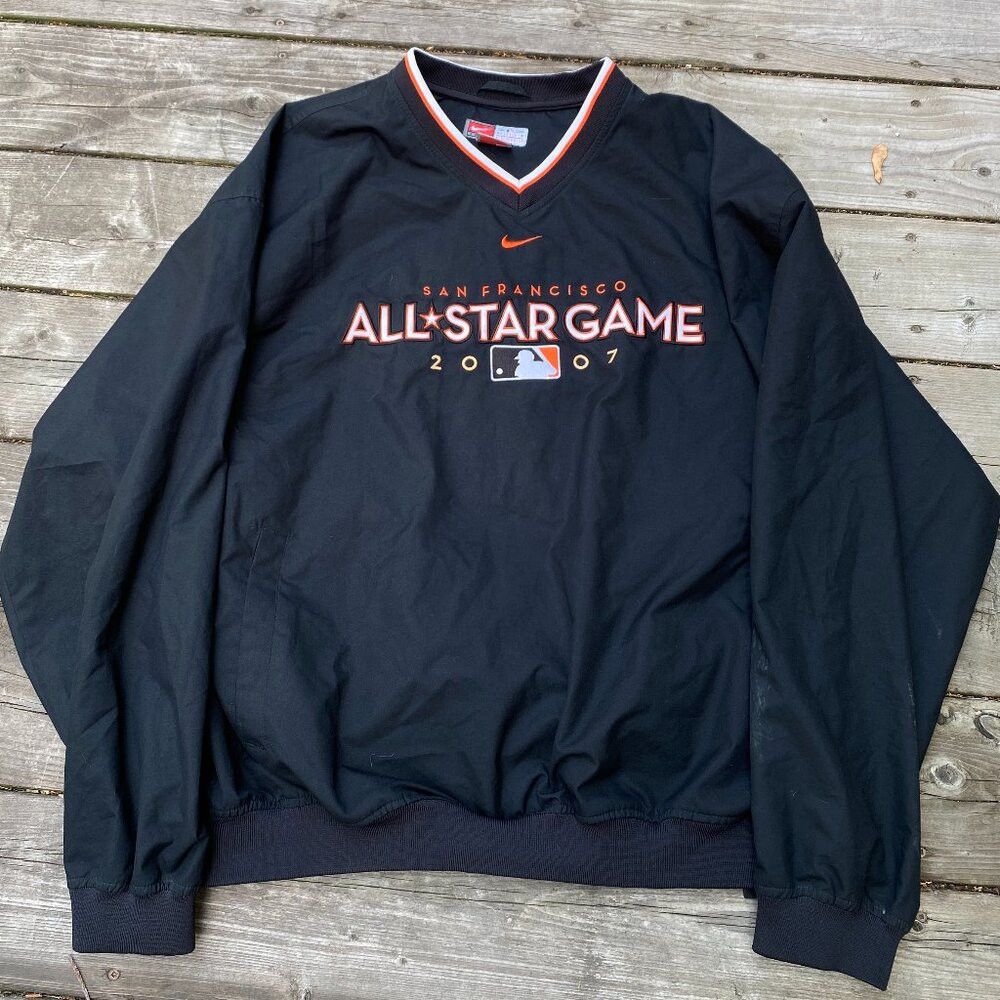 Nike 2007 Nike San Francisco MLB All Star Game Jersey Sweater Cr Size US XL / EU 56 / 4 - 3 Thumbnail