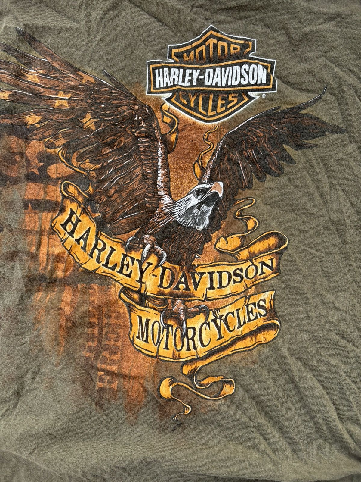Harley Davidson Vintage Harley Davidson Shirt Size US XXL / EU 58 / 5 - 2 Thumbnail