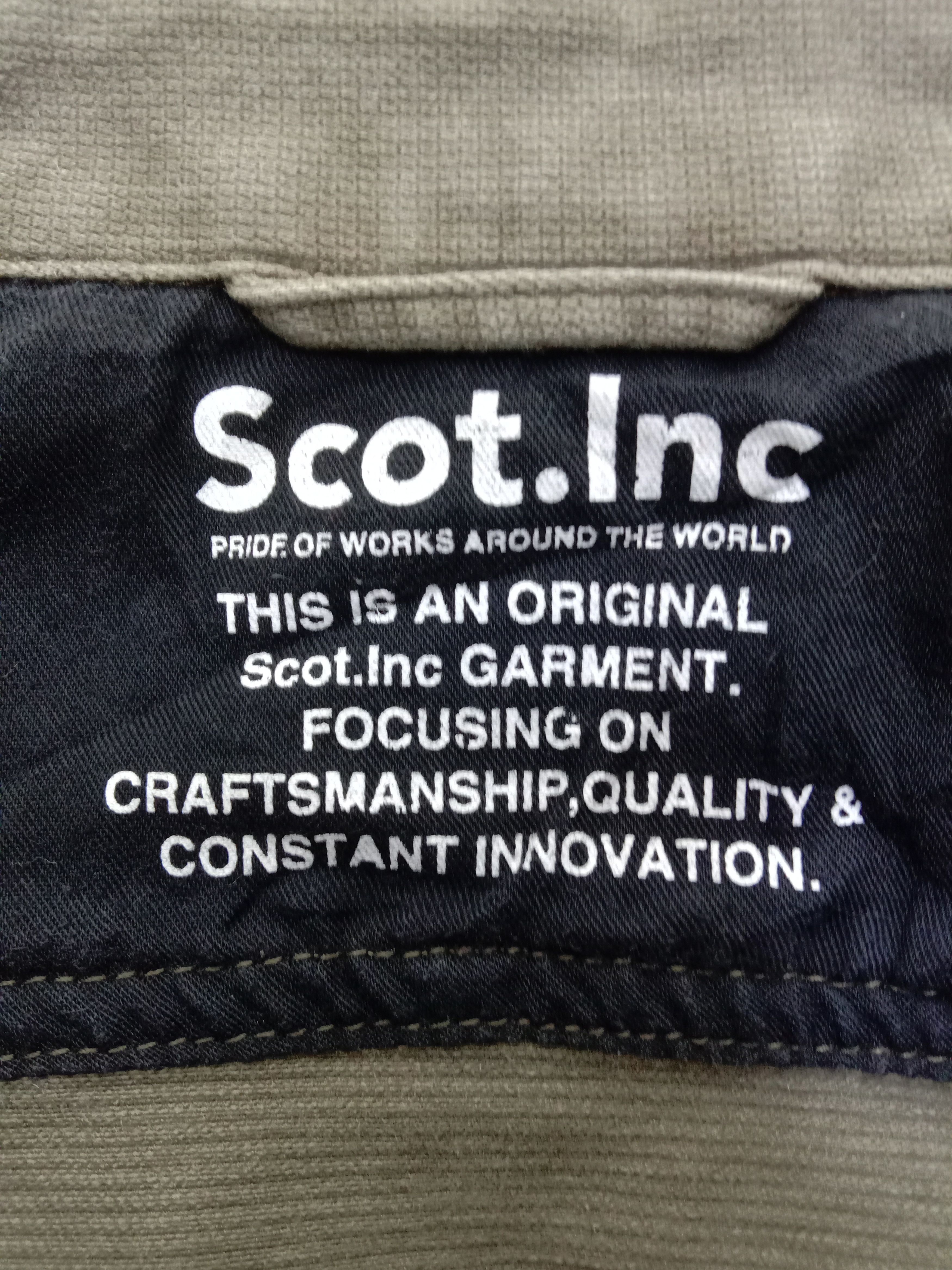 Japanese Brand Vintage Work Wear Scot.Inc Zipper Jacket Size US S / EU 44-46 / 1 - 8 Thumbnail