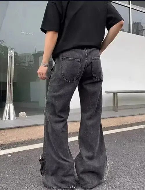 Japanese Brand × Jean men's Clothing with Multiple pockets Harajuku Size US 32 / EU 48 - 2 Thumbnail
