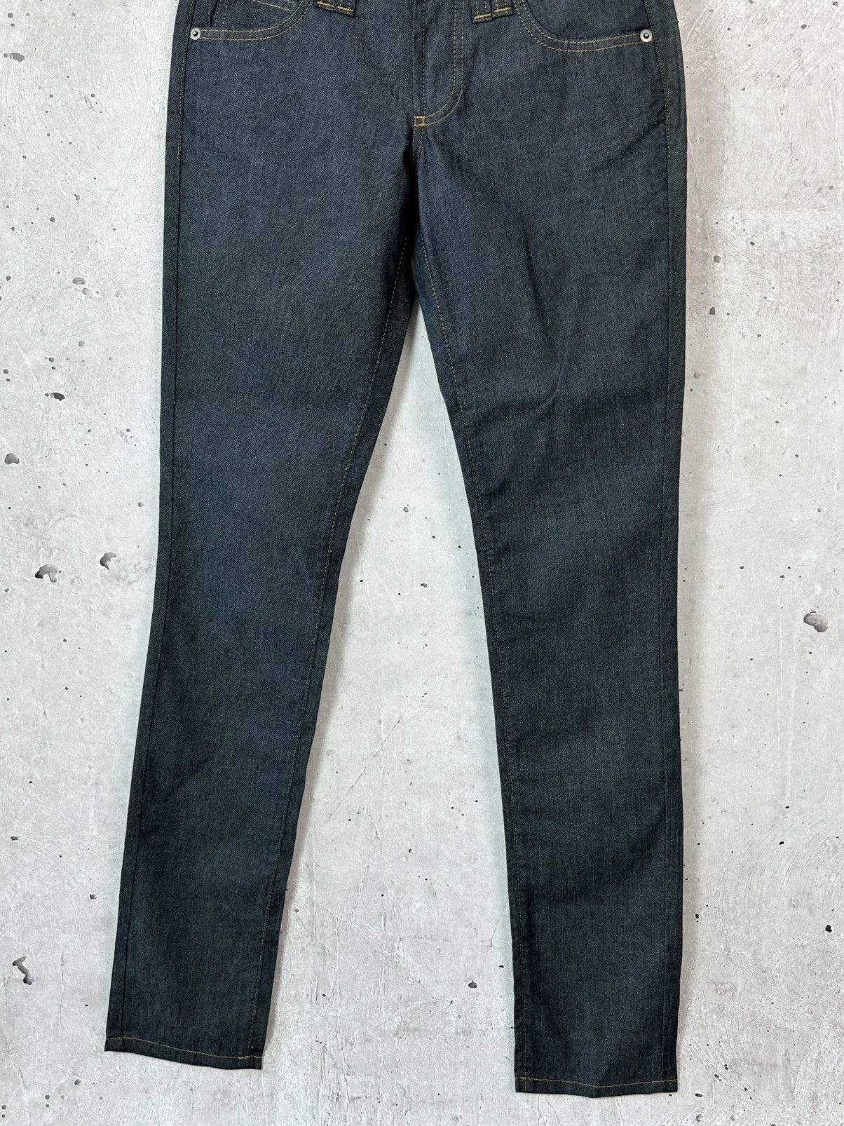 John Galliano NWT Galliano Vintage Made in Italy Dark Grey Women’s Jeans Size 26" / US 2 / IT 38 - 4 Thumbnail