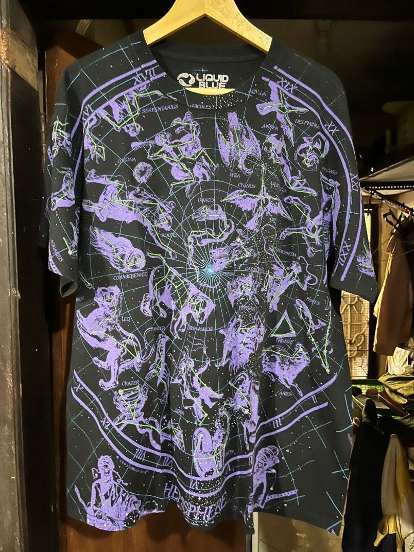 Liquid Blue × Purple Liquid Blue Astrology Zodiac Size US XL / EU 56 / 4 - 1 Thumbnail