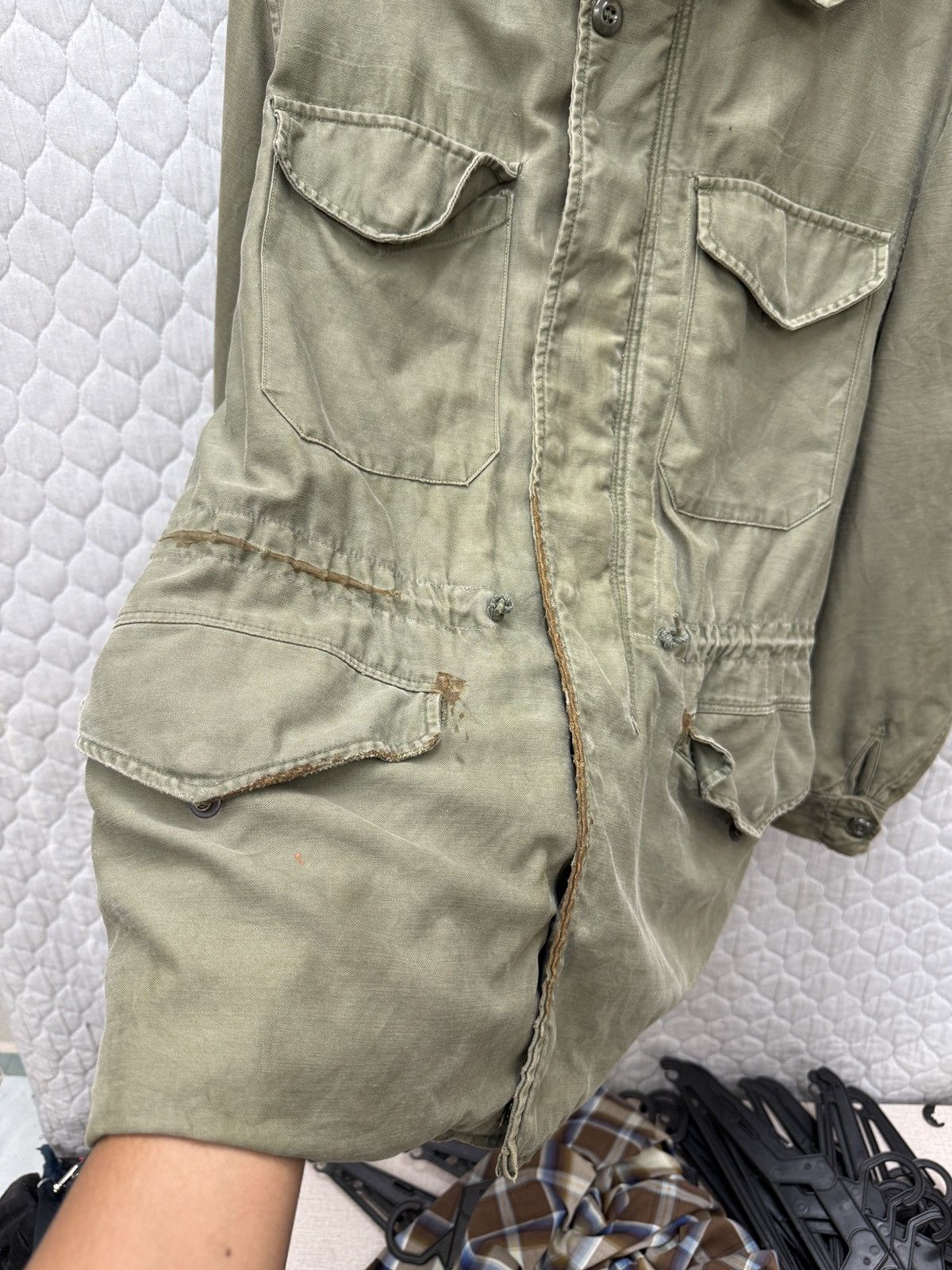 Vintage 🔥🔥🔥ARCHIVE VINTAGE US ARMY M51 FIELD JACKET Size US S / EU 44-46 / 1 - 11 Thumbnail