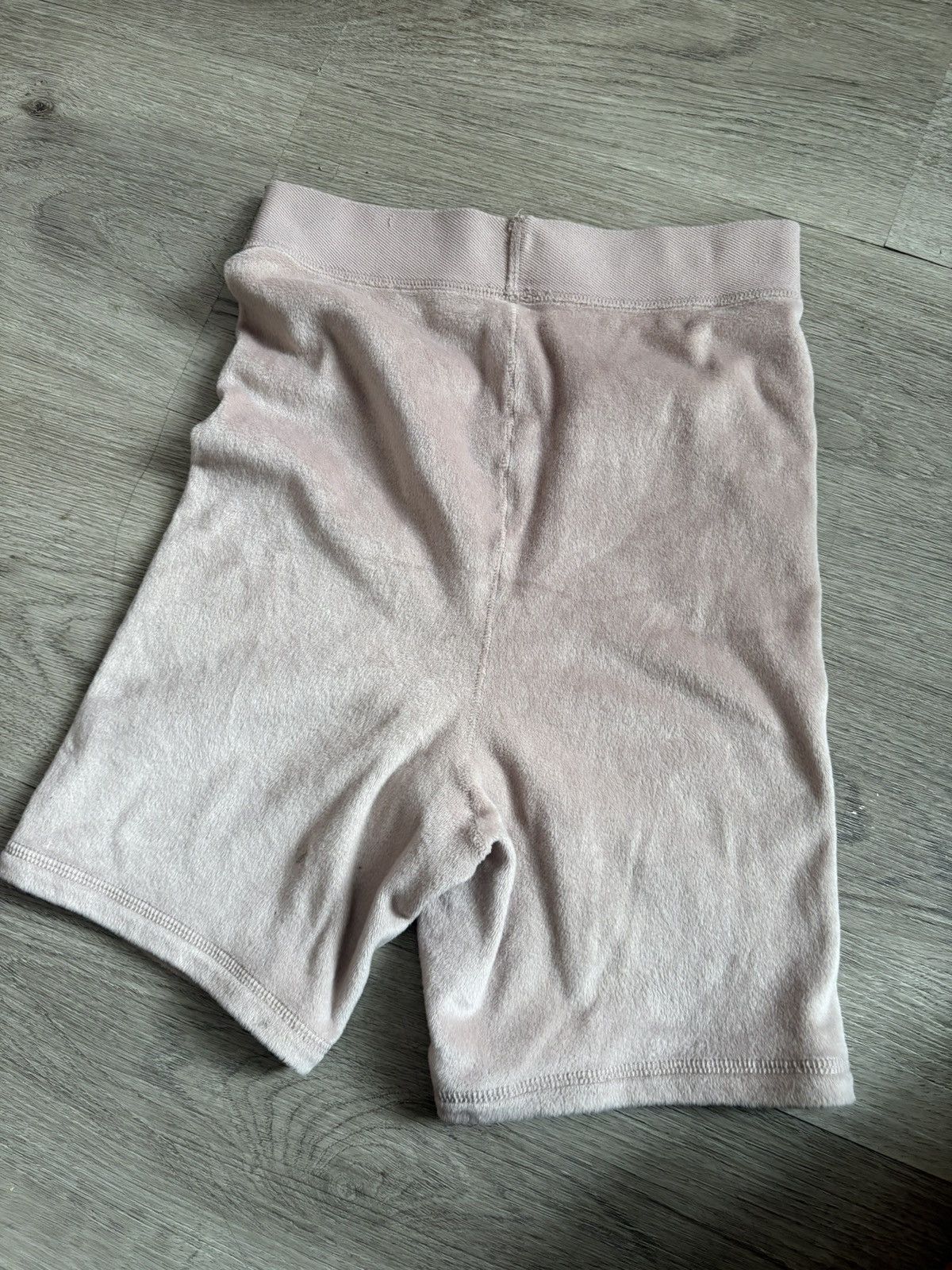 SKIMS SKIMS Pink Mauve Velvet Cycling Shorts – Y2K Soft Girl Fit Size 23" - 2 Thumbnail