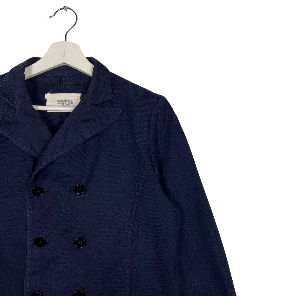 CABANE de ZUCCa 🔥 ZUCCA ISSEY MIYAKE NAVY USN JACKET Size US S / EU 44-46 / 1 - 6 Thumbnail