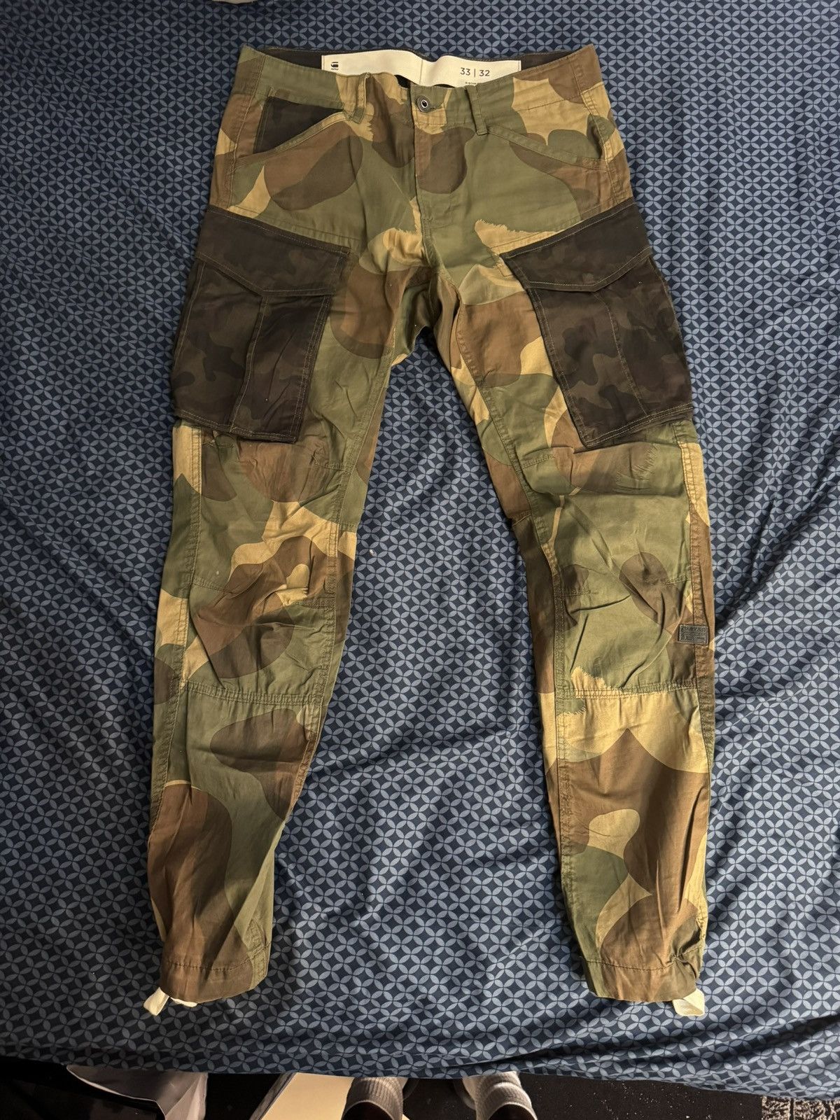 G-Star G Star Raw Camo Cargo Size US 33 - 1 Thumbnail