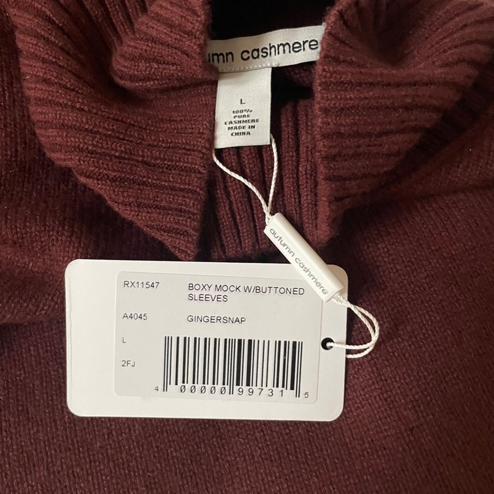 Autumn Cashmere Cashmere Turtleneck Sweater from AUTUMN CASHMERE Size L / US 10 / IT 46 - 9 Thumbnail