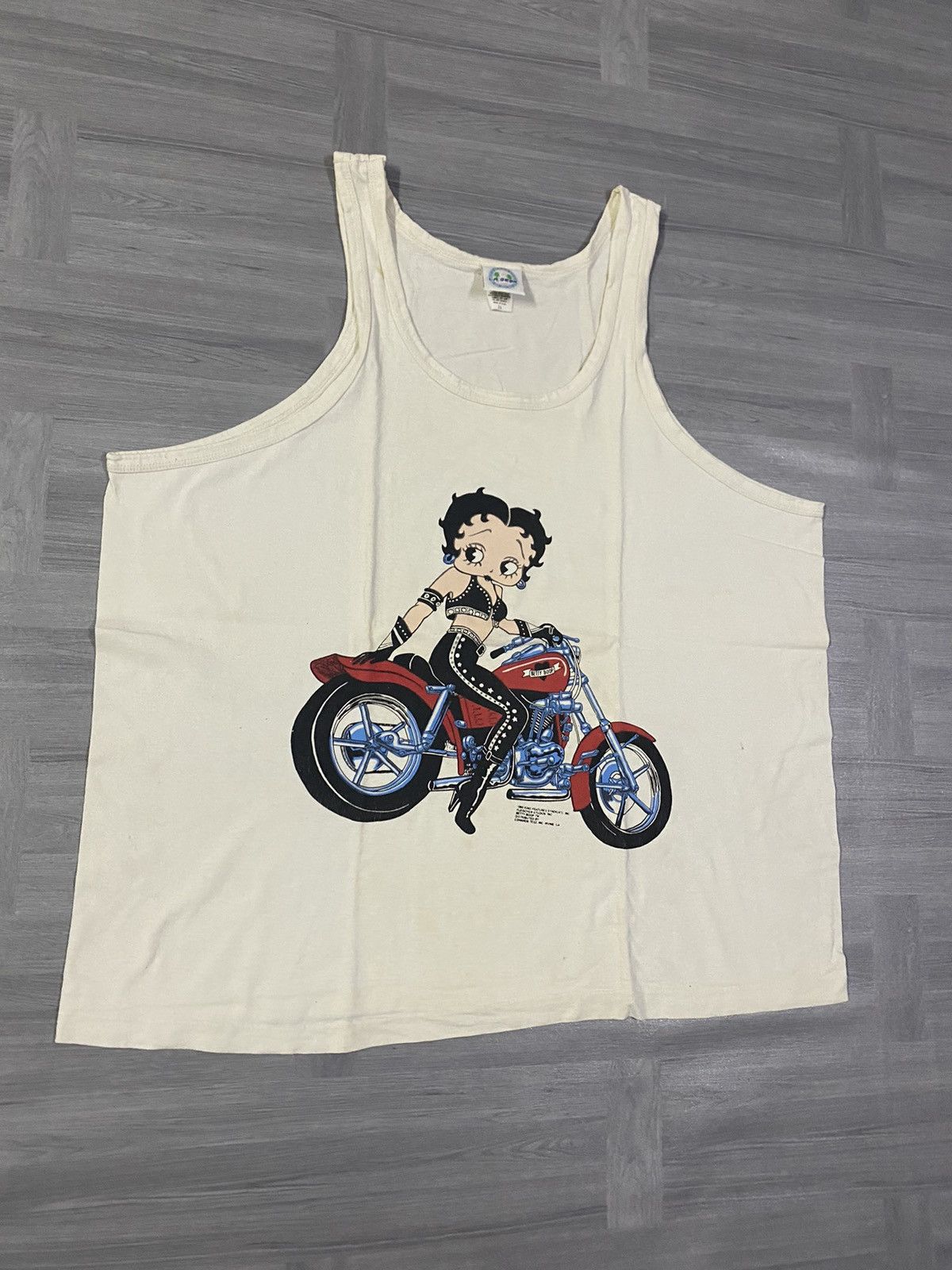 Cartoon Network Vintage Betty Boop 1993 Singlet Size US XL / EU 56 / 4 - 3 Thumbnail