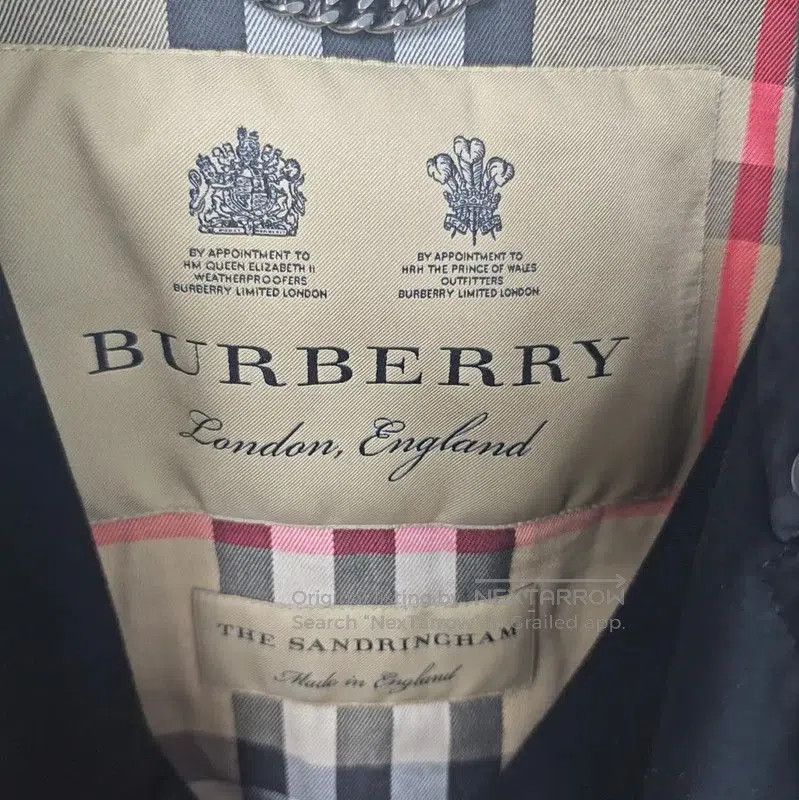 Burberry Burberry Spring Autumn Black Cotton Women's Trench Coat. Size S / US 4 / IT 40 - 3 Thumbnail