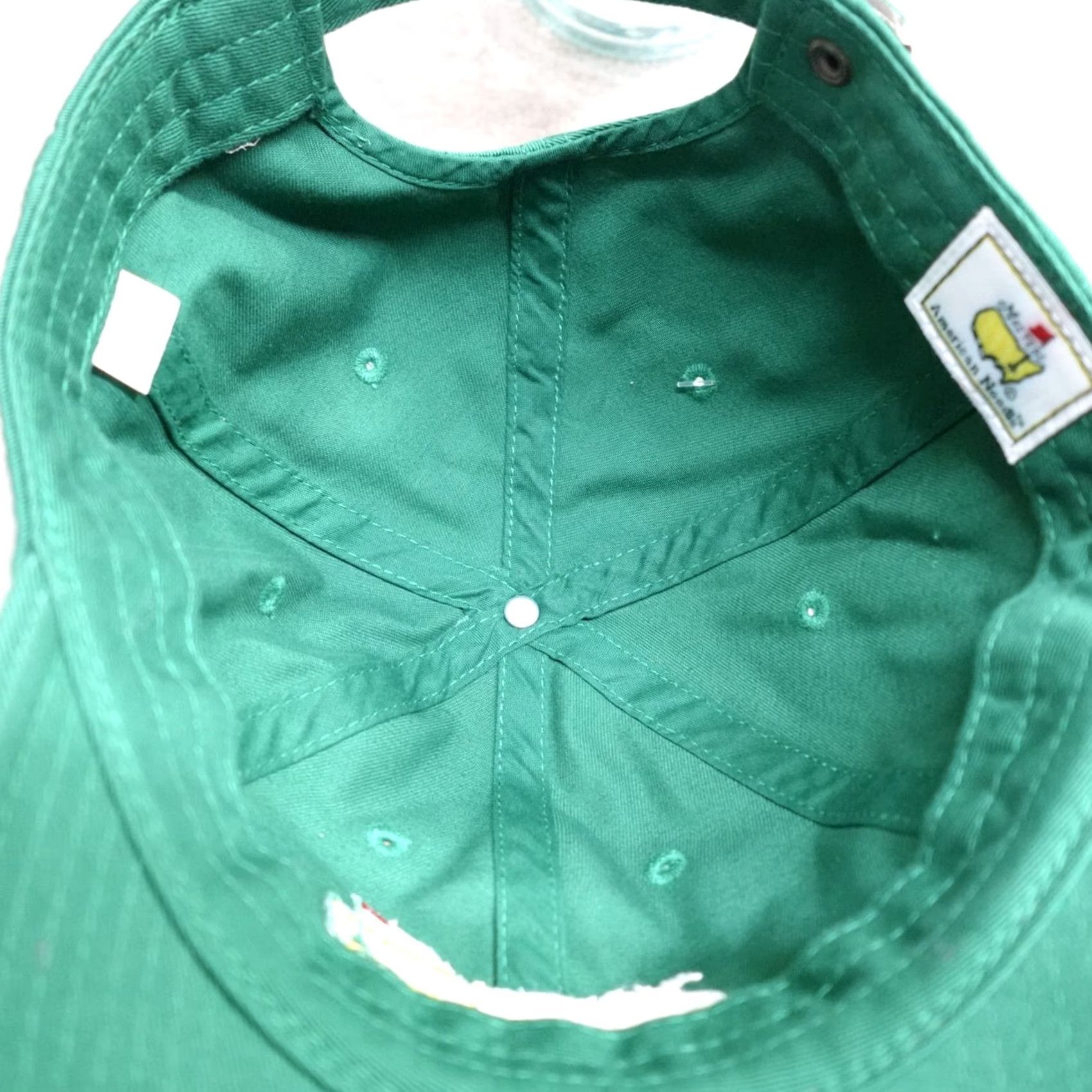 American Needle VINTAGE Masters Hat Green Embroidered American Needle 2017 Strapback NEW Men Adjustable Cotton Baseball Cap Womens? Size ONE SIZE - 4 Thumbnail
