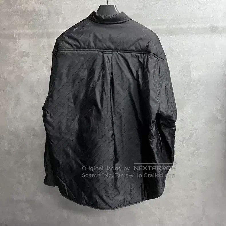 Balenciaga Balenciaga Black Solid Color Collar Single Breasted Long S Size US M / EU 48-50 / 2 - 2 Thumbnail