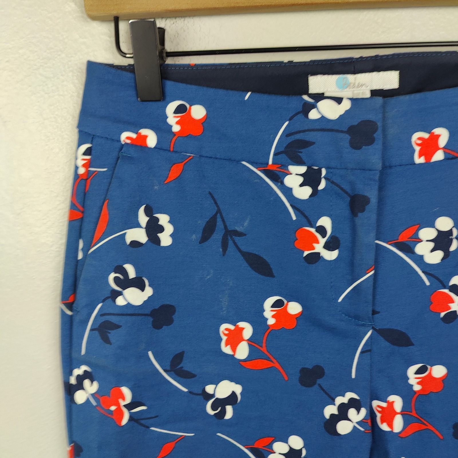 Boden Boden Richmond 7/8 Pants Womens 4L Long Length Blue Size 27" / US 4 / IT 40 - 5 Thumbnail