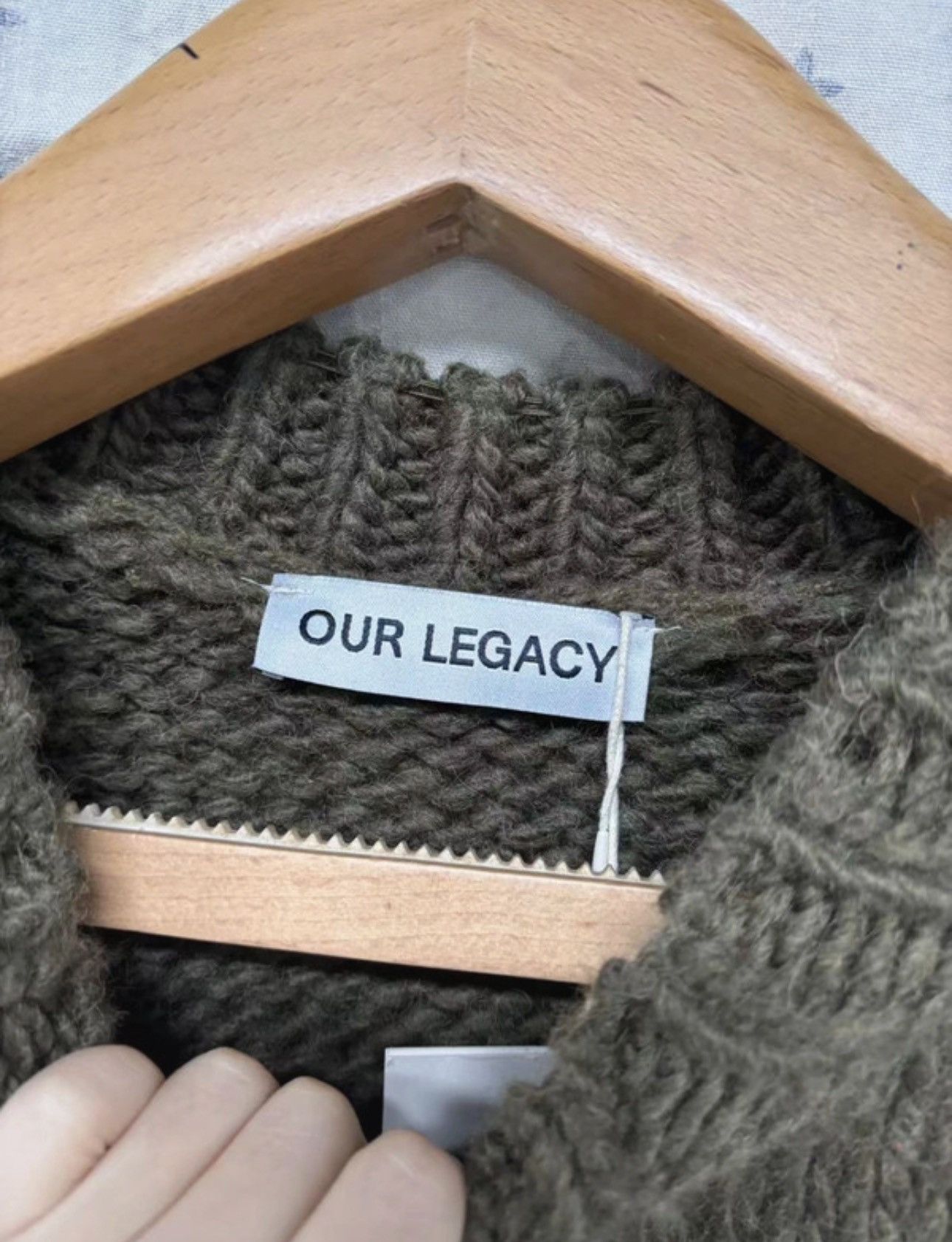 Our Legacy Our legacy jacket cardigan knit jersey jumper sweater jersey Size US S / EU 44-46 / 1 - 6 Thumbnail