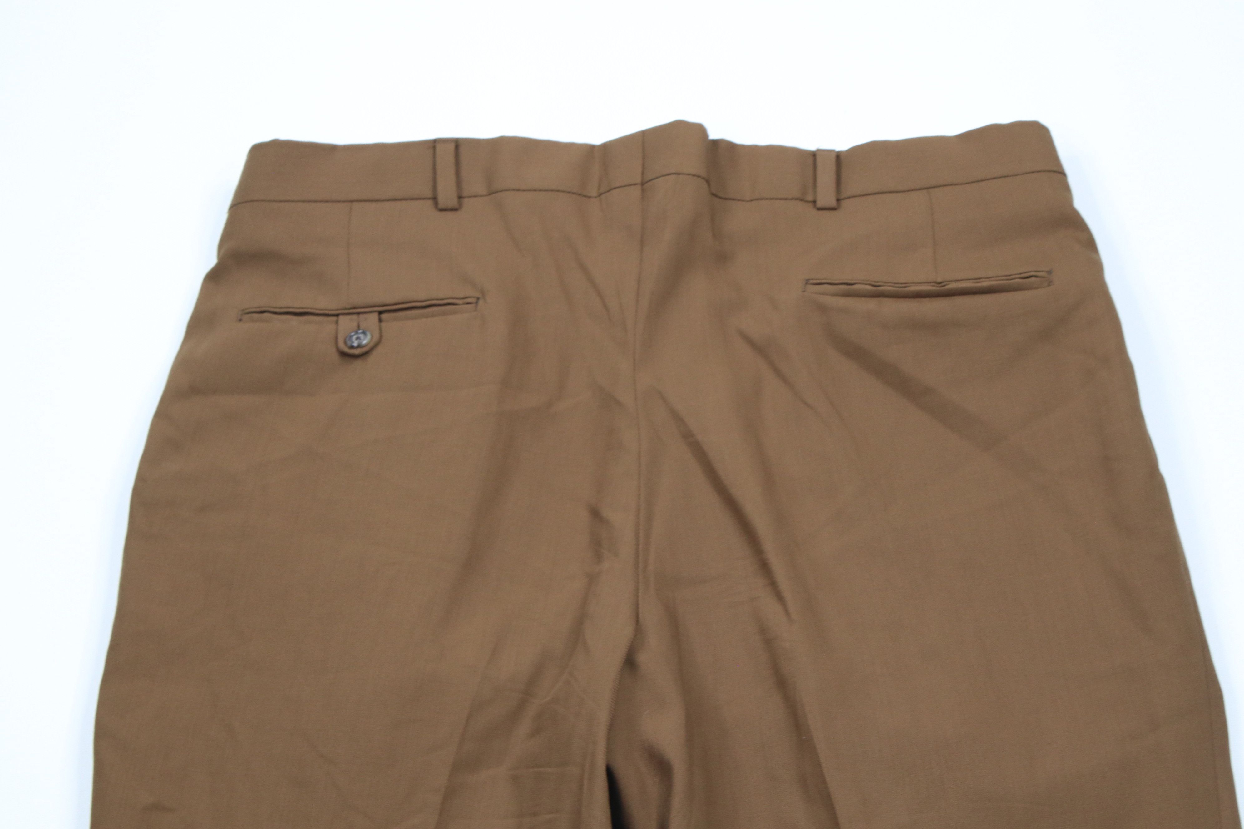 Vintage Vintage 90s Streetwear Wide Leg Super 100s Wool Chino Pants Size US 36 / EU 52 - 12 Thumbnail