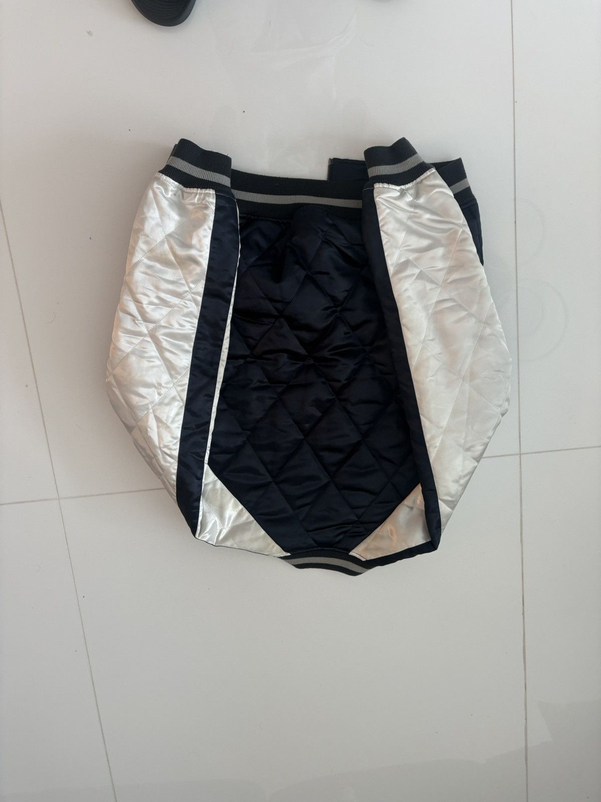 Supreme Supreme F/W13 Rose Quilted Bomber Blue/white Size US M / EU 48-50 / 2 - 5 Thumbnail