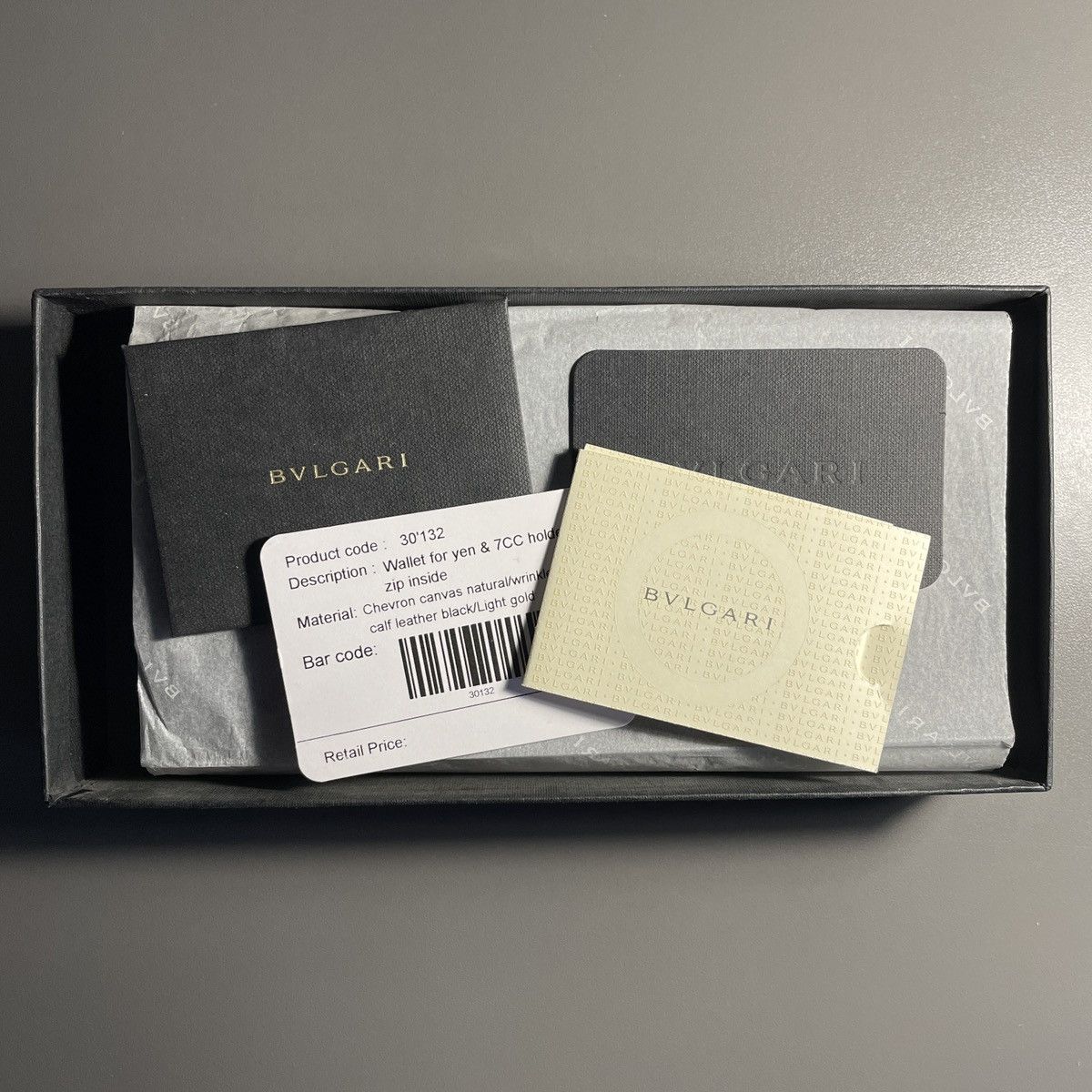 Bvlgari BVLGARI Wallet for yen & 7CC holder zip inside Size ONE SIZE - 9 Thumbnail