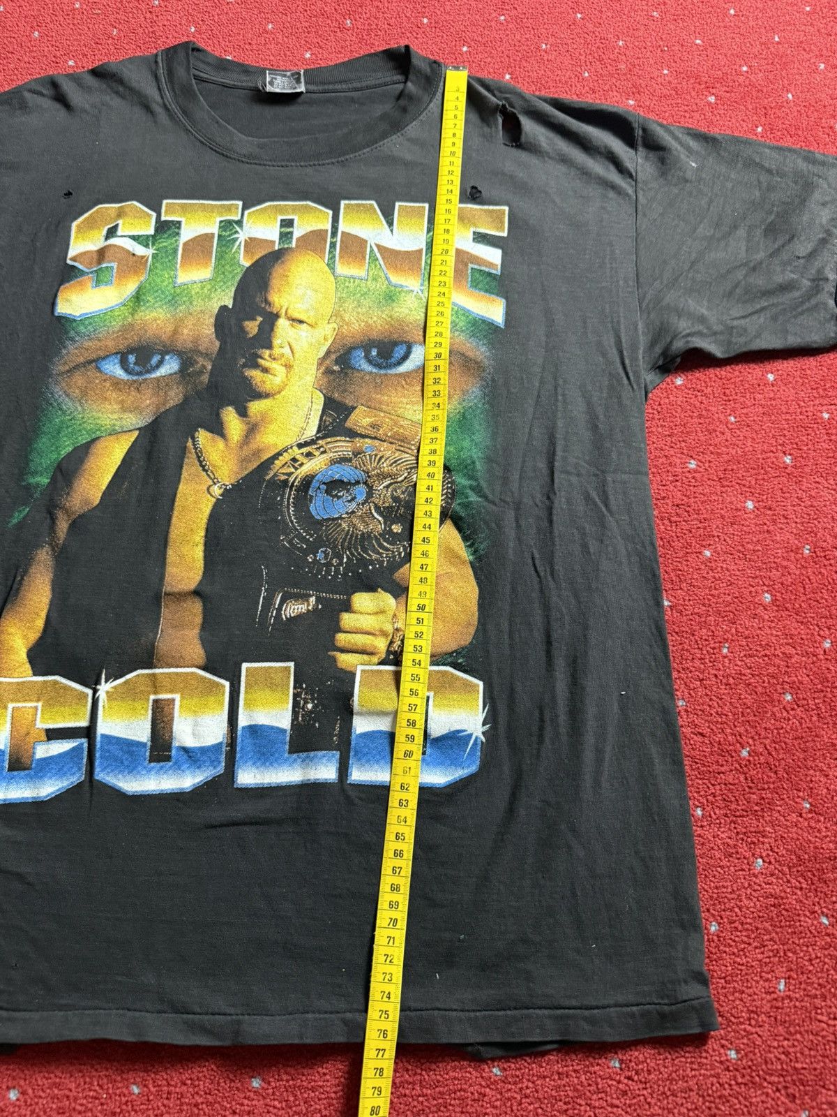 Vintage Stone Cold Steve Austin 3:16 Rap Tee Size US XL / EU 56 / 4 - 11 Thumbnail