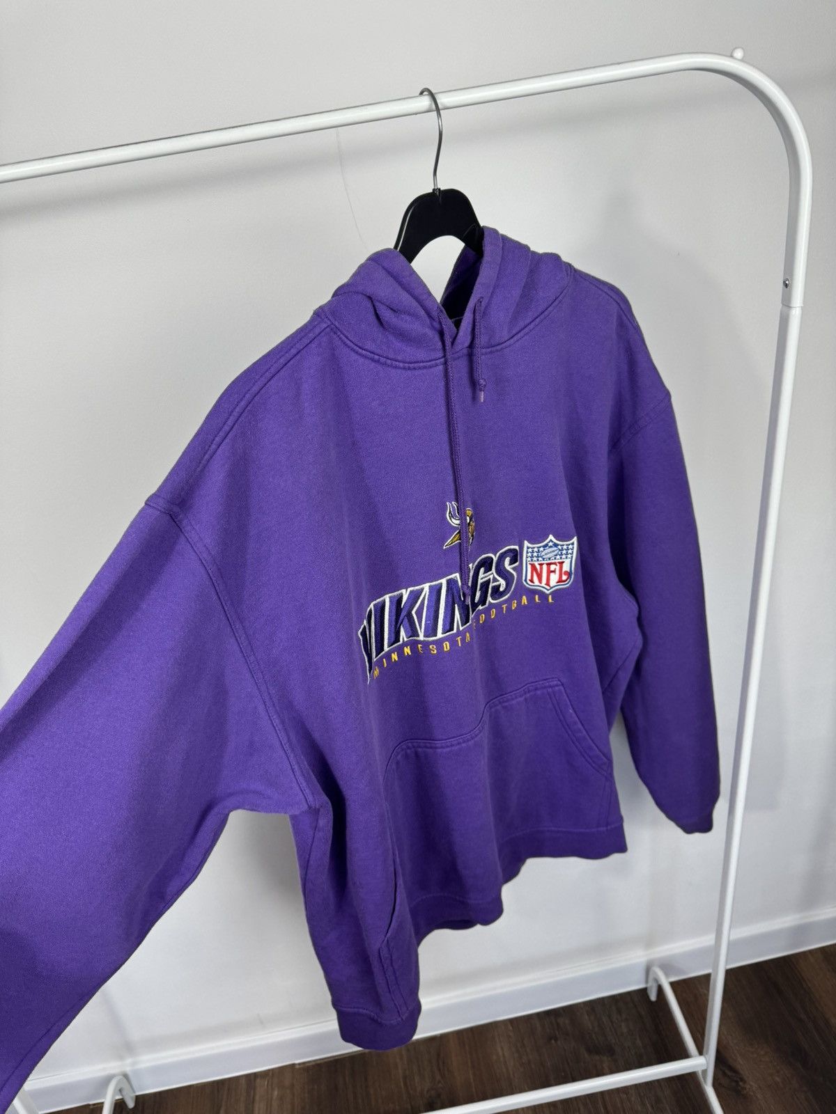 Reebok Vintage Reebok NFL Minnesota Vikings Hoodie Sweatshirt XL Size US XL / EU 56 / 4 - 5 Thumbnail
