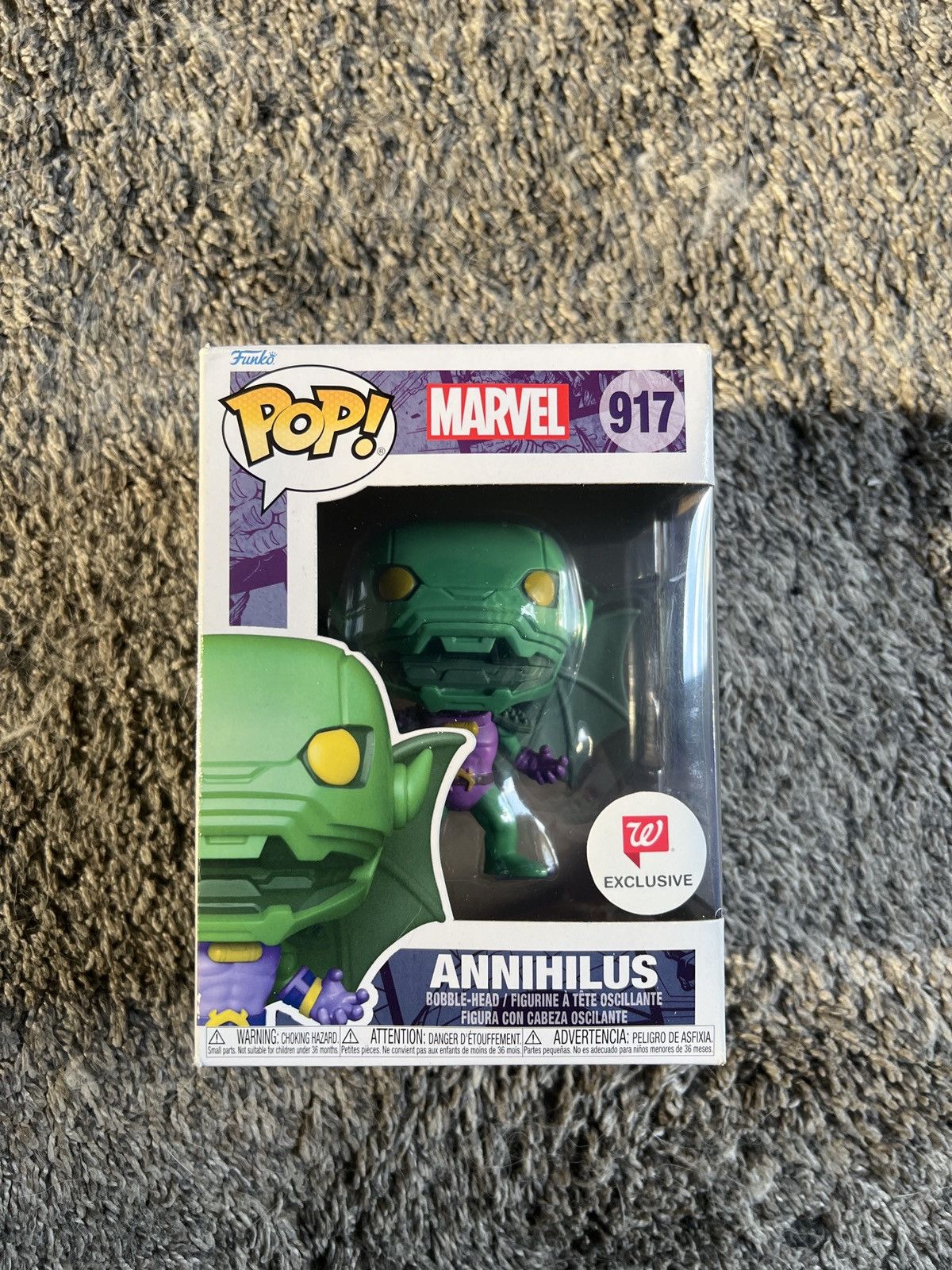 Marvel Comics Funko Pop! Annihilus Bobble-Head Size ONE SIZE - 1 Thumbnail