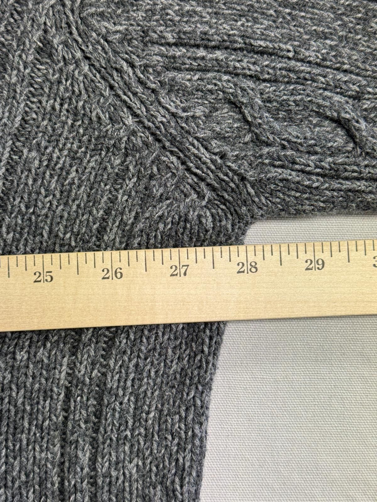 Dockers Dockers Mens Heavy Cable Knit Sweater Grey XXL Size US XXL / EU 58 / 5 - 5 Thumbnail