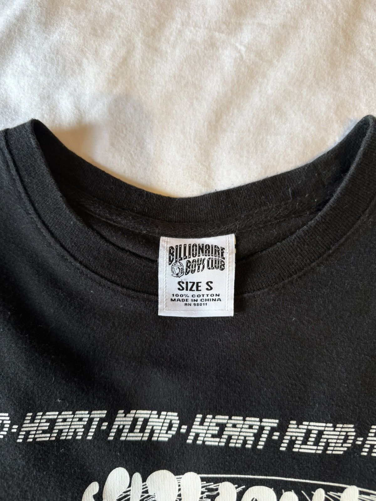 Billionaire Boys Club Billionaire Boys Club BB Flora Black Flower Logo Graphic Tee Size US S / EU 44-46 / 1 - 3 Thumbnail