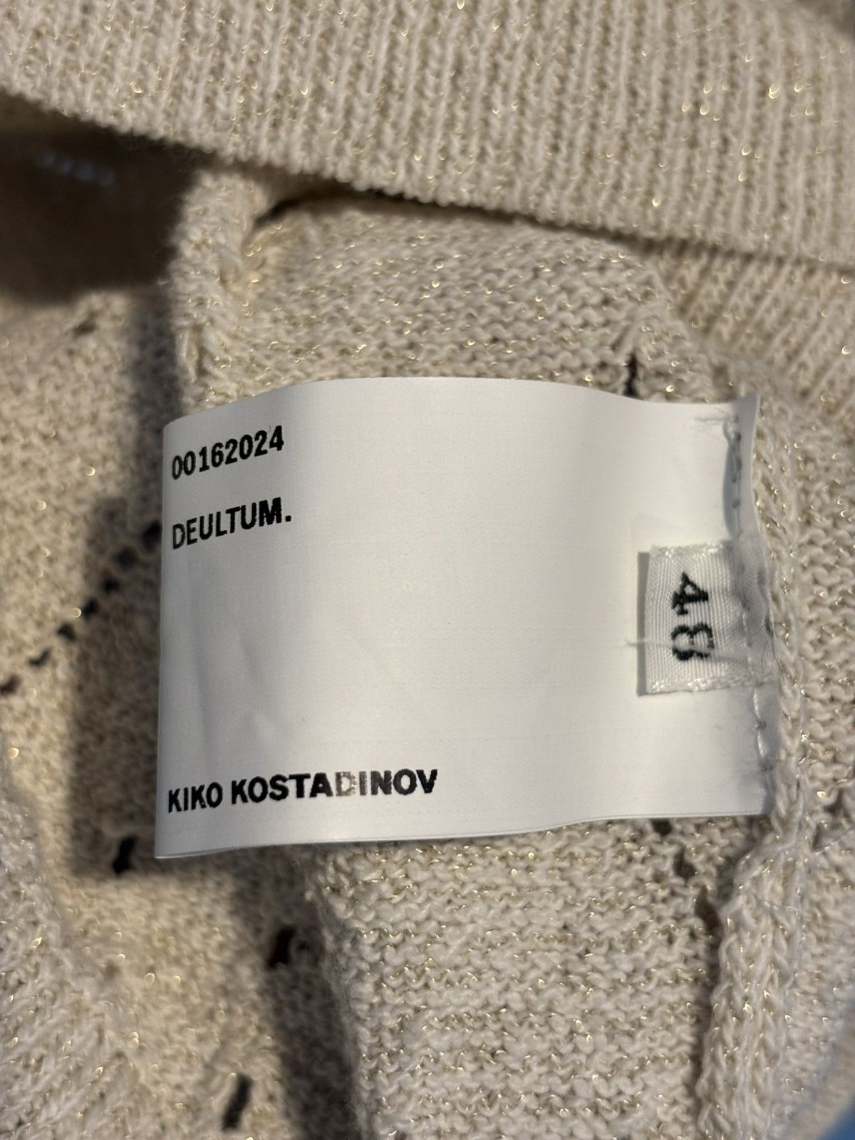 Kiko Kostadinov Kiko Kostadinov SS24 Yellow & Beige Brecht Turtleneck 🇧🇬 Size US M / EU 48-50 / 2 - 5 Thumbnail