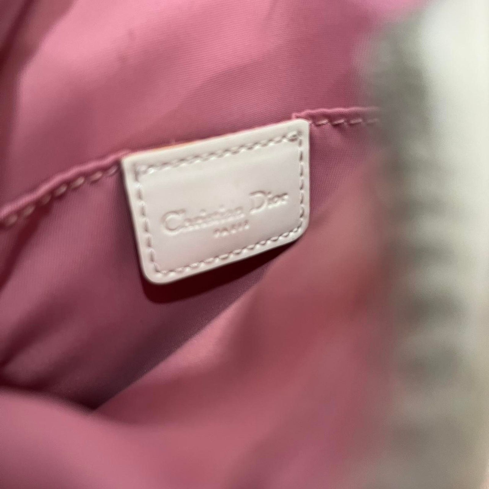 Dior Vintage Christian Dior Pink Logo Crossbody Bag Size ONE SIZE - 6 Thumbnail