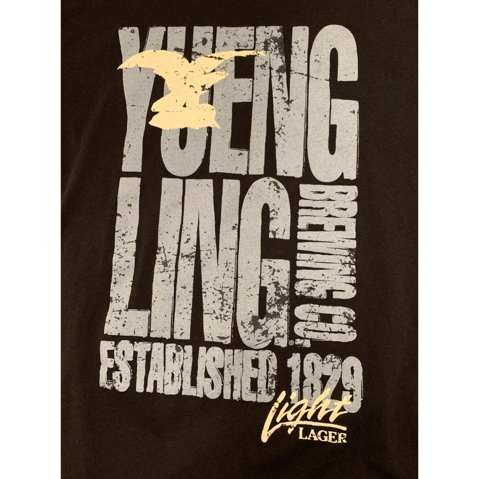 Next Level VINTAGE Yuengling Light Lager T Shirt Shirt Adult Large Blue Next Level Regular Men Size L Size US L / EU 52-54 / 3 - 2 Thumbnail