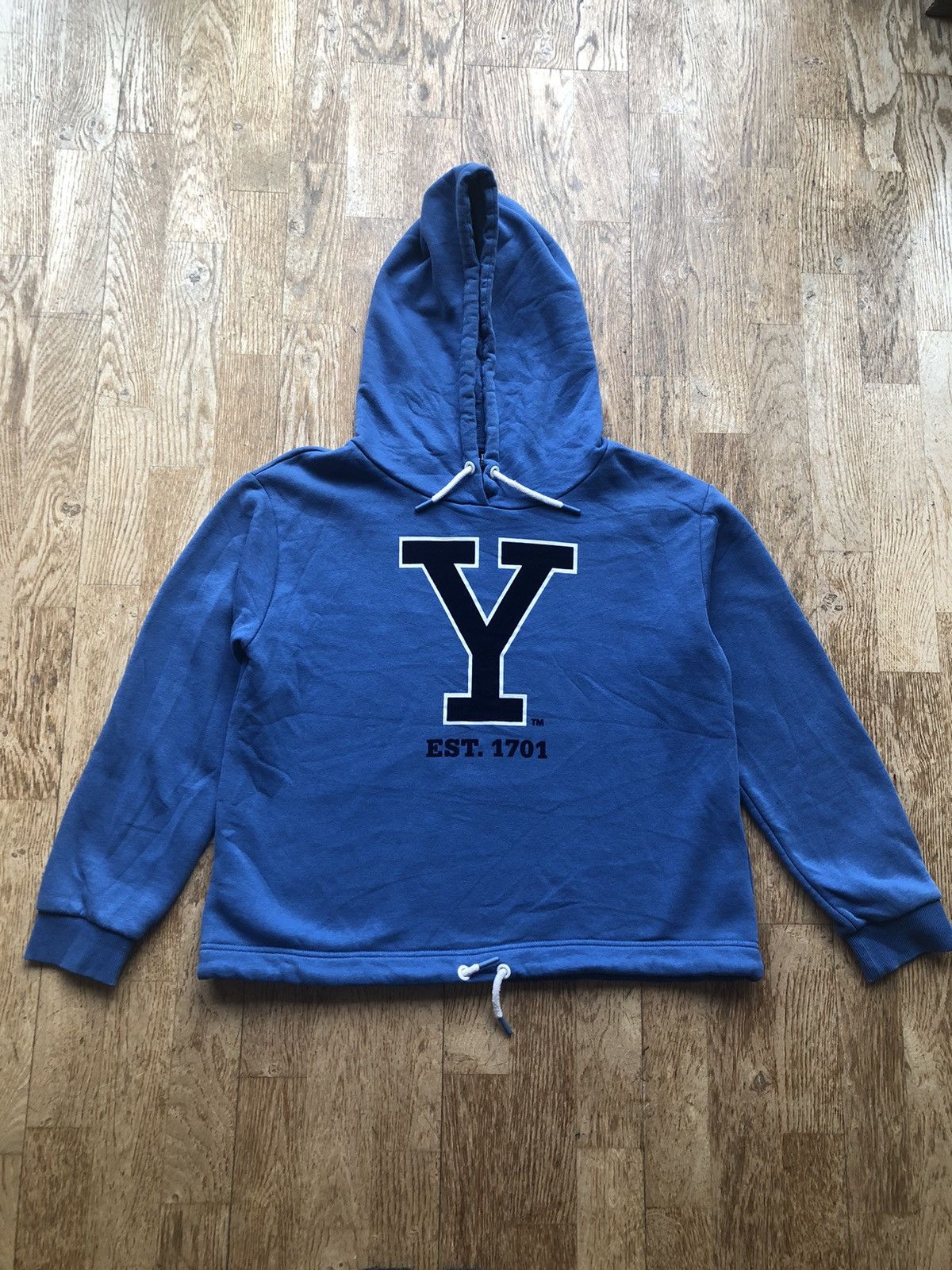 Vintage YALE UNIVERSITY OFFICIAL VINTAGE HOODIE SWEATSHIRT Size US L / EU 52-54 / 3 - 1 Thumbnail