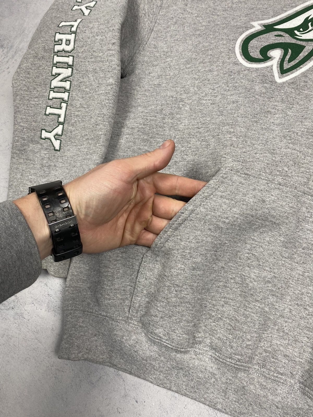 NFL NFL Philadelphia Eagles Grey Hoodie Size M Size US M / EU 48-50 / 2 - 7 Thumbnail