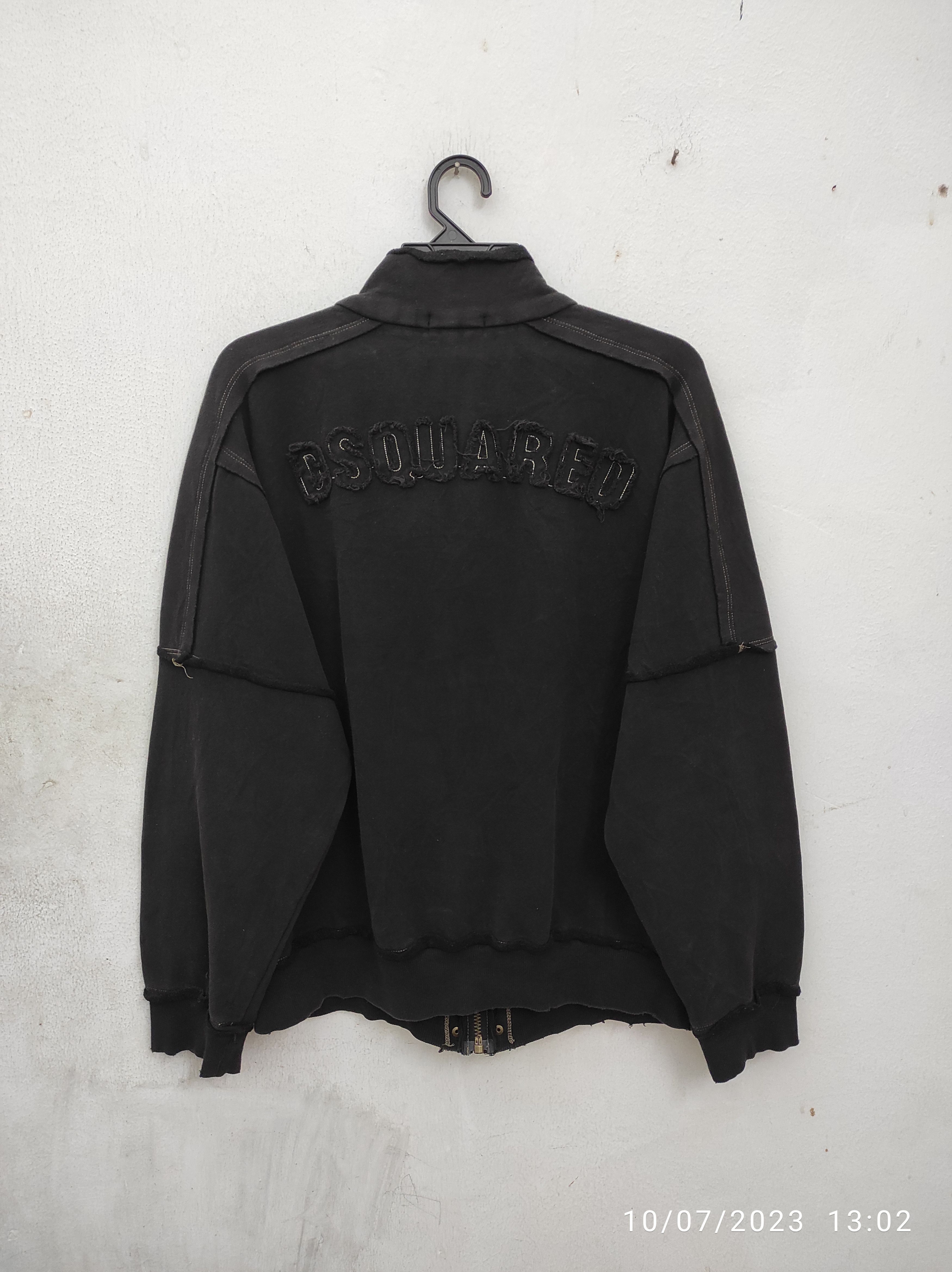 Dsquared2 Vintage 90's DSQUARED² Hagi Fray moleskin zipper jacket Size US L / EU 52-54 / 3 - 2 Thumbnail