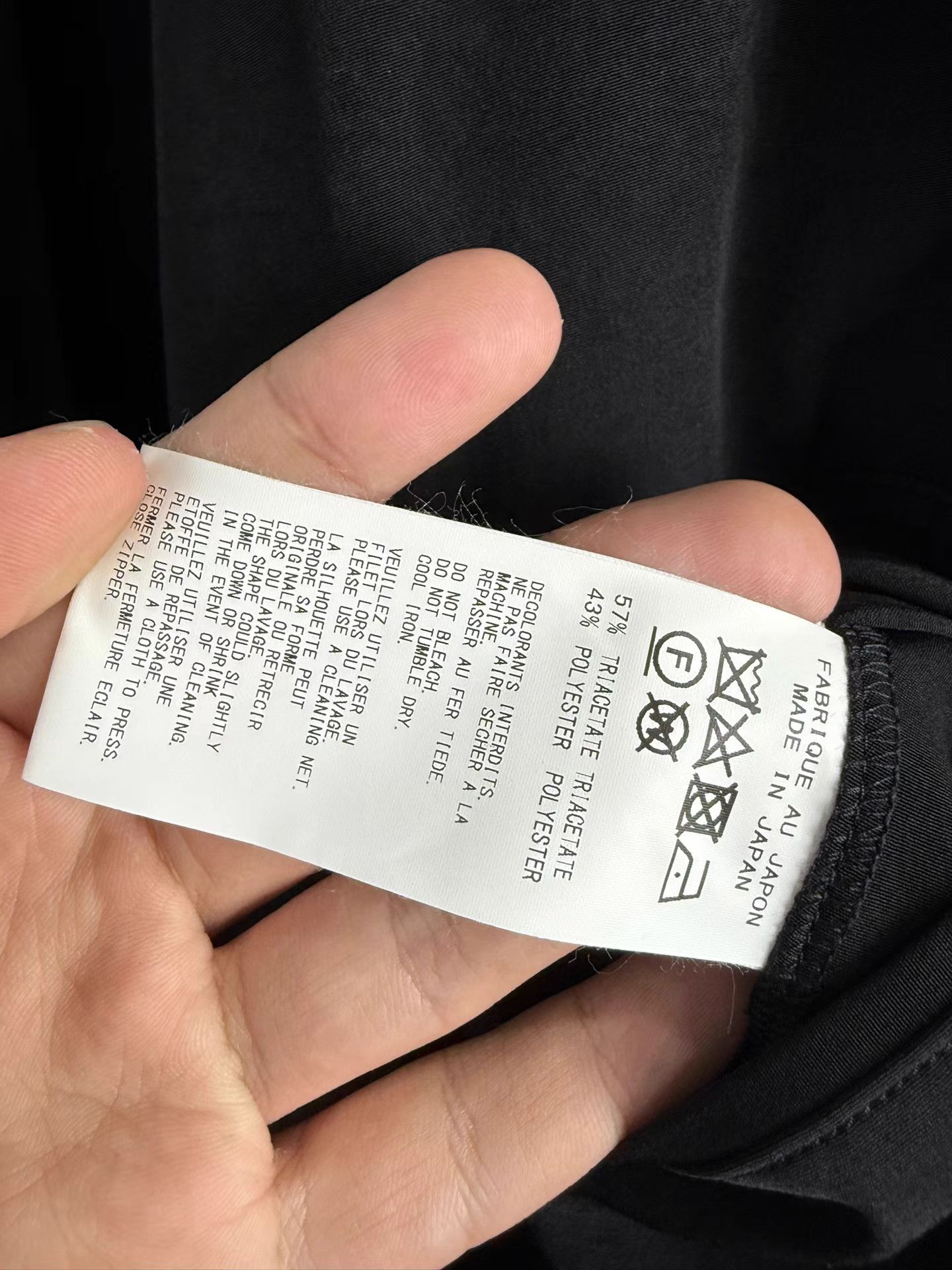 Yohji Yamamoto Yohji Yamamoto Pour Homme Oblique Zip Jacket K20 Size US M / EU 48-50 / 2 - 8 Thumbnail