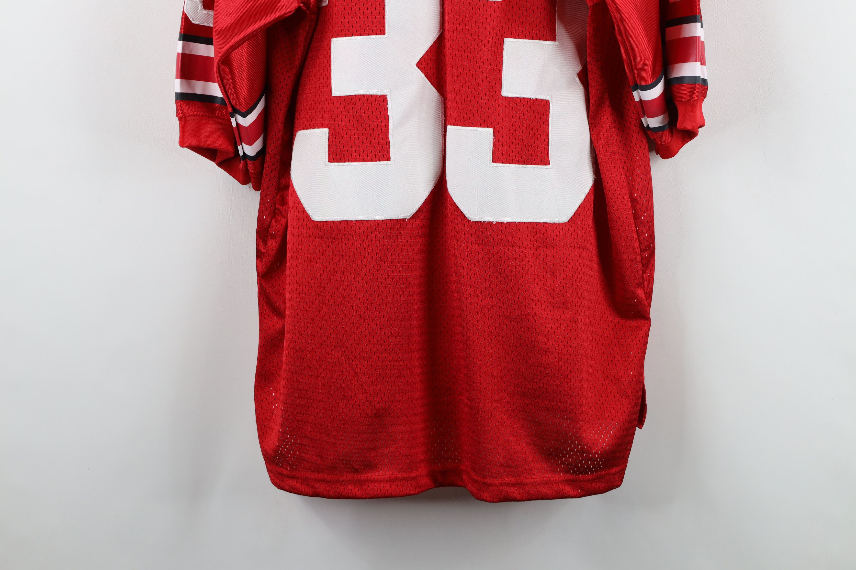 Vintage Vintage The Ohio State University Football Jersey Red #33 Size US M / EU 48-50 / 2 - 18 Thumbnail