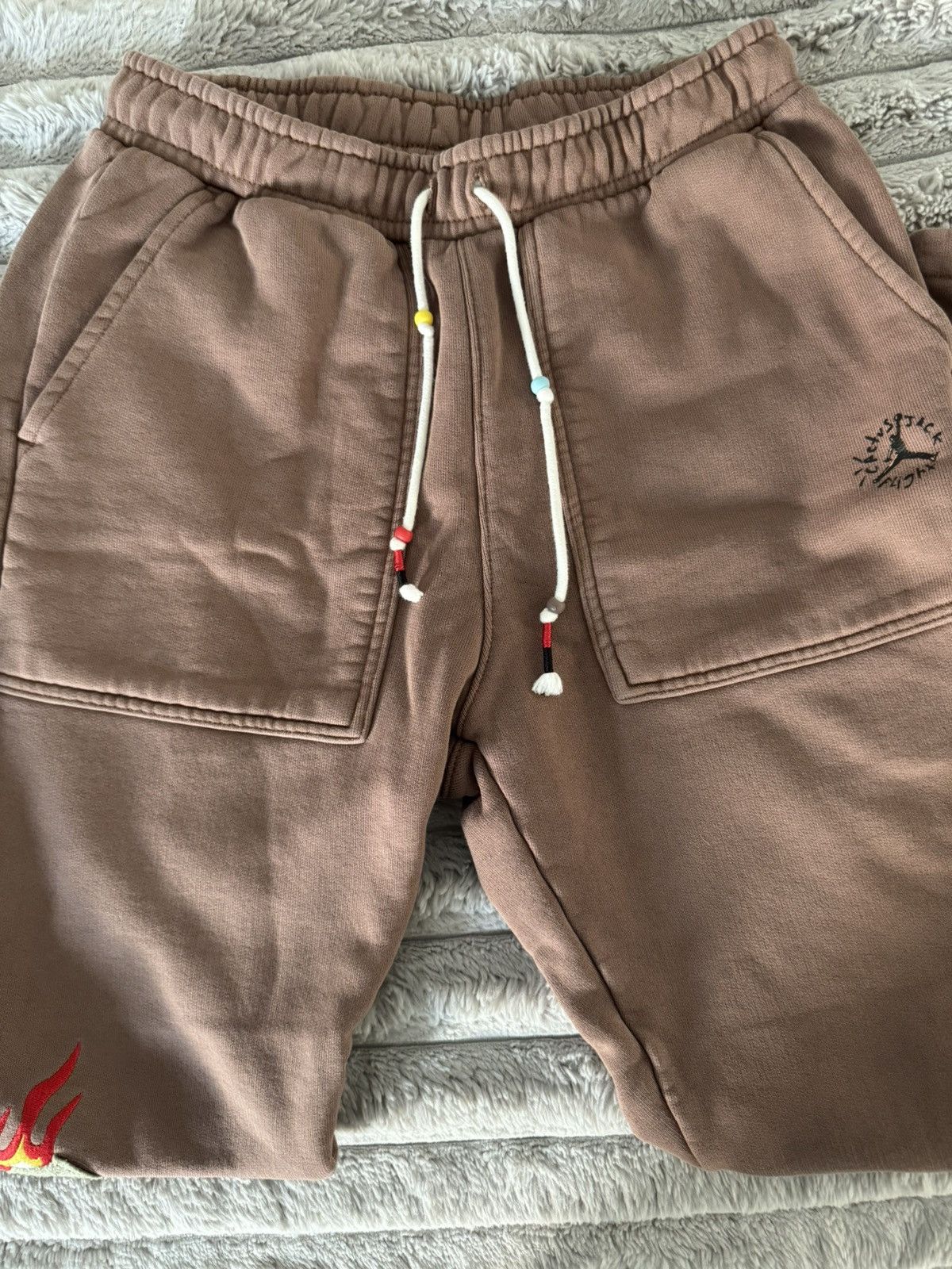 Nike × Travis Scott cactus jack travis scott jordan fleece pants archaeo nike Size US 30 / EU 46 - 12 Thumbnail