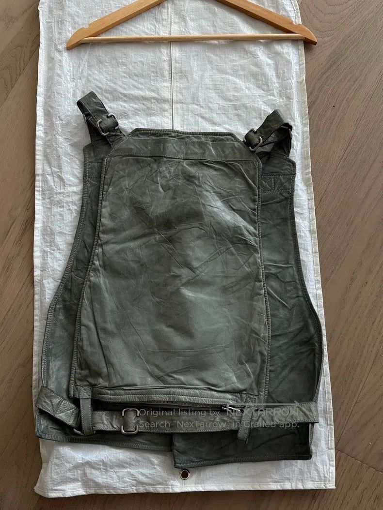 Carol Christian Poell Carol Christian Poell Leather vest Size US S / EU 44-46 / 1 - 3 Thumbnail
