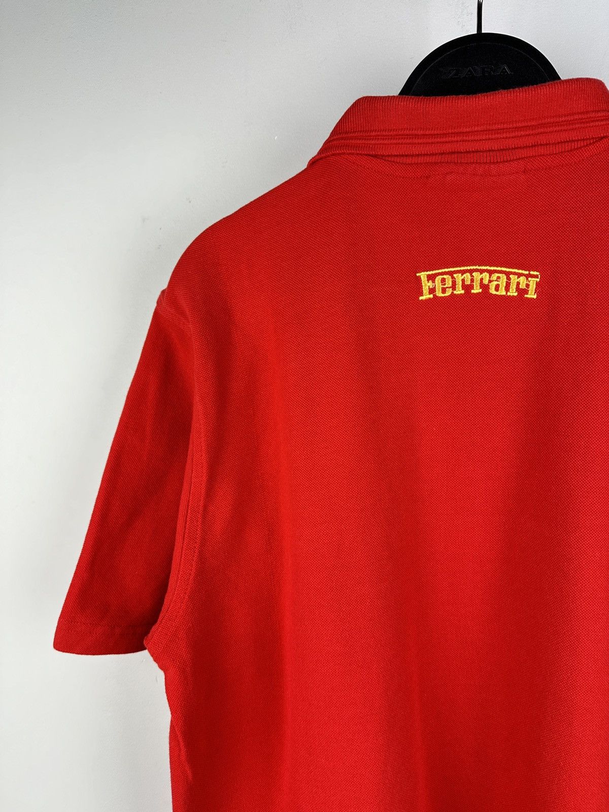 Ferrari × Vintage Vintage 90’s Ferrari Michael Schumacher Racing Polo T-shirt Size US M / EU 48-50 / 2 - 10 Thumbnail