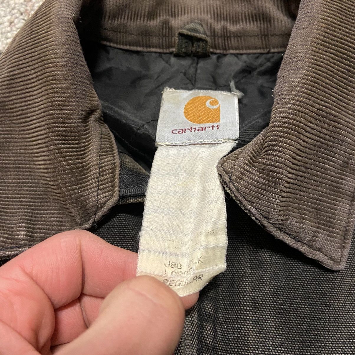 Carhartt 90s Carhartt Detroit Jacket J80 BLK Used Size US L / EU 52-54 / 3 - 7 Thumbnail
