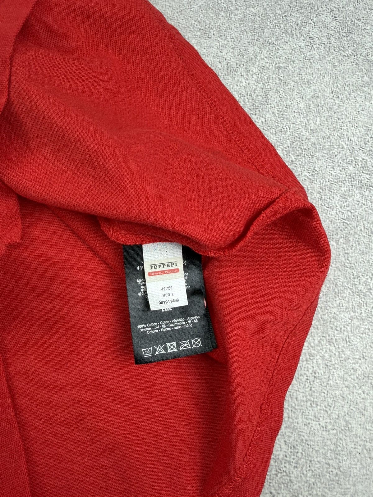 Ferrari Ferrari Scuderia Racing Polo Shirt Size L Size US L / EU 52-54 / 3 - 7 Thumbnail