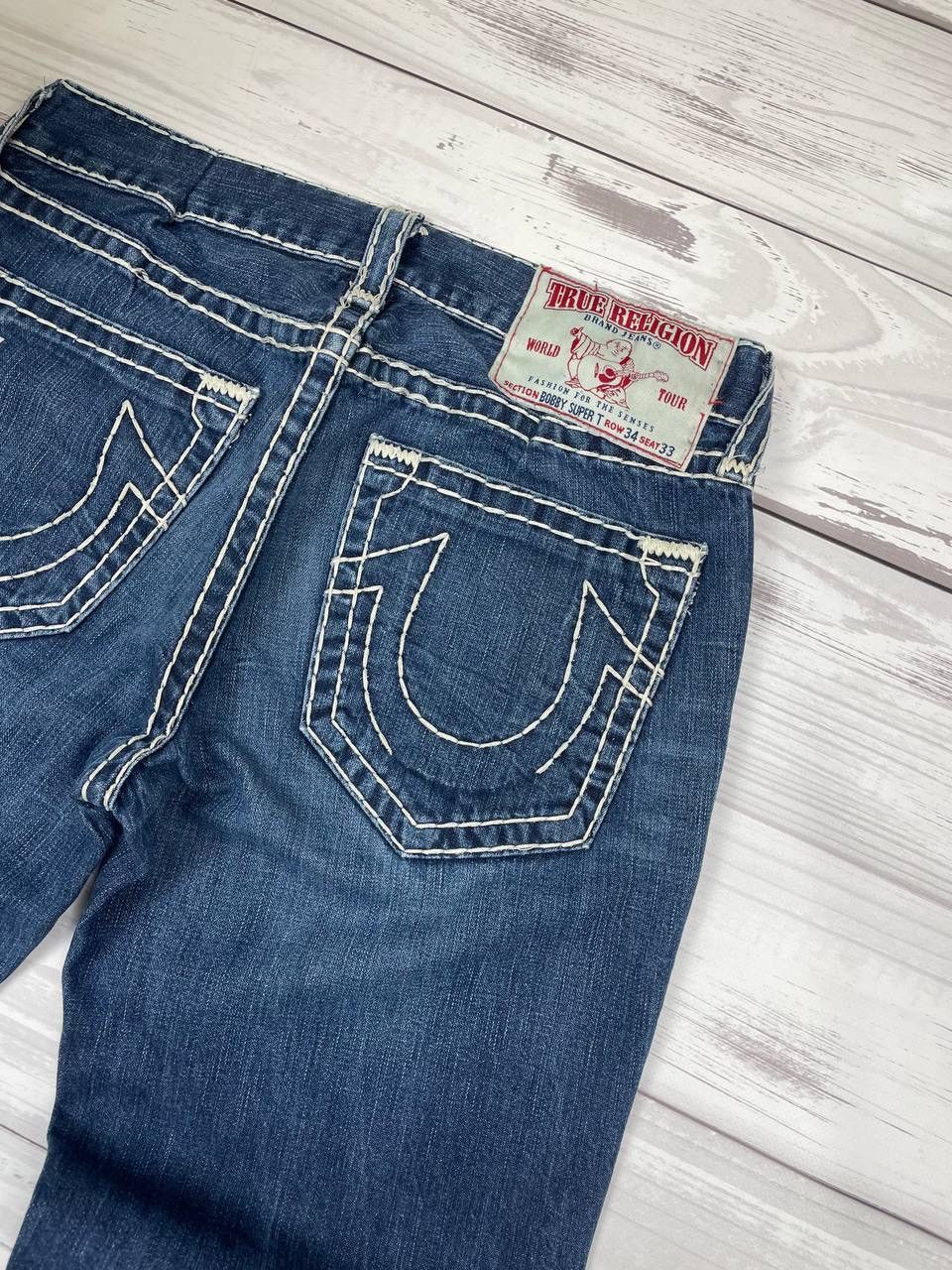 True Religion TRUE RELIGION Jack Natural Super Straight Jeans Navy Size US 34 / EU 50 - 7 Thumbnail