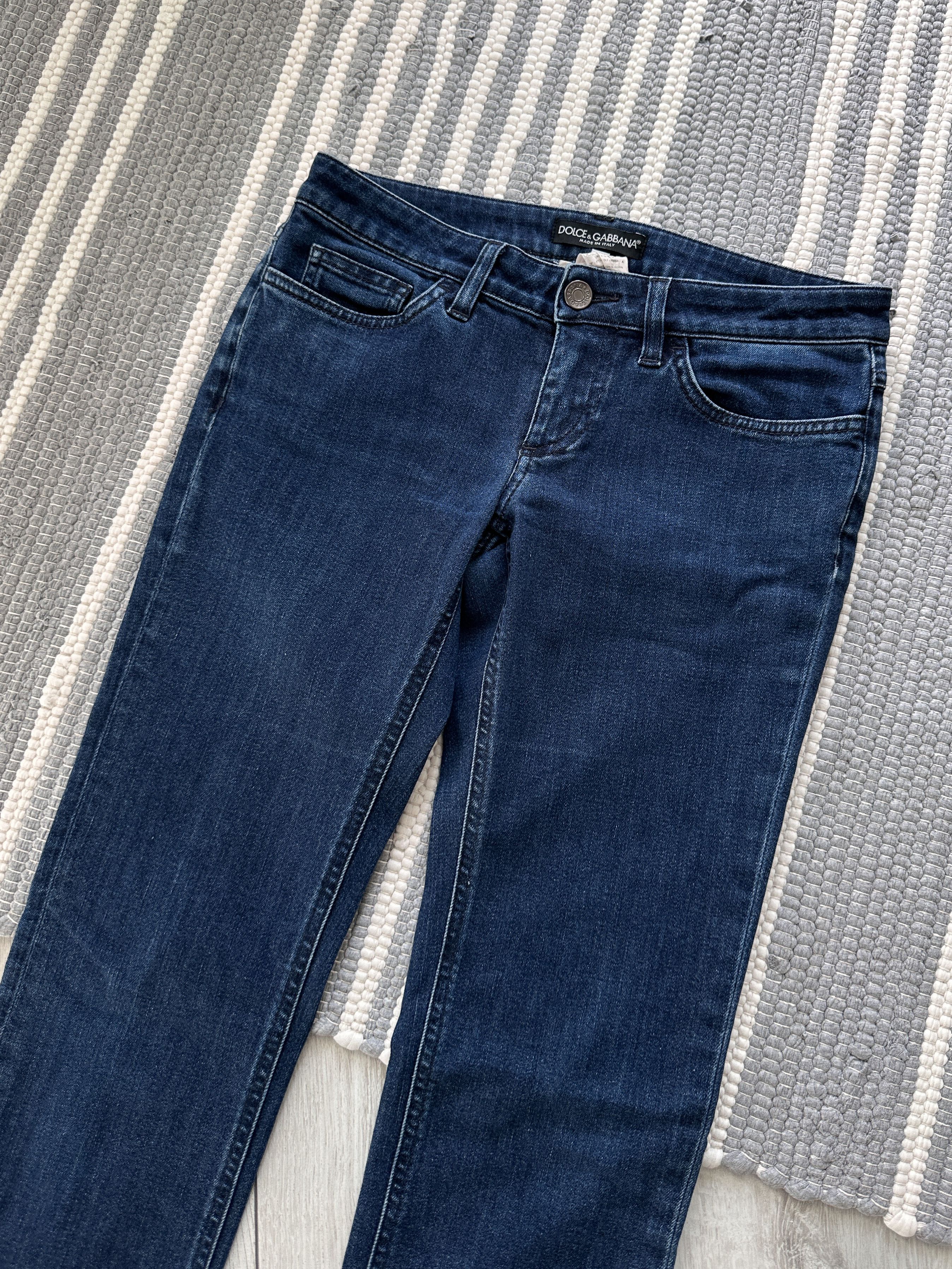 Dolce & Gabbana Dolce & Gabbana D&G Blue Denim Jeans Pants Size 26" / US 2 / IT 38 - 3 Thumbnail