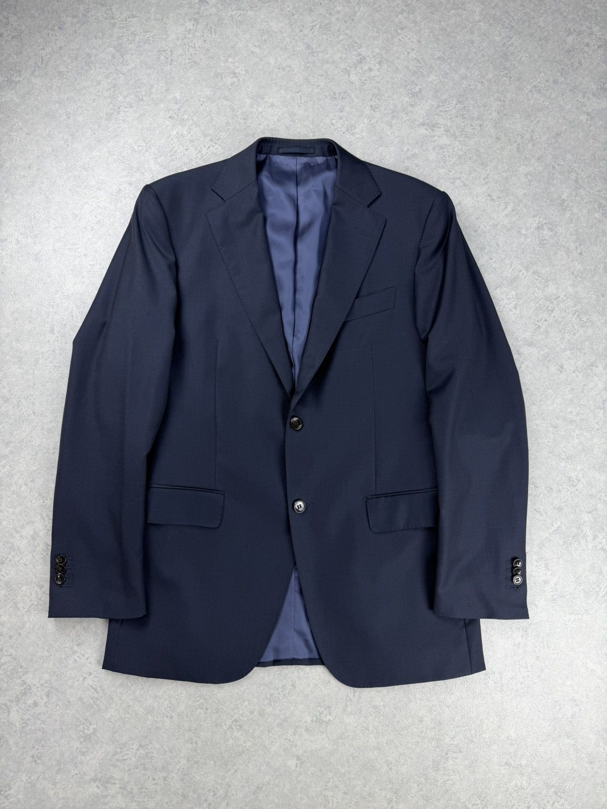 Suitsupply Suitsupply Blue Wool Blazer Super 110s Mens Size 40L - 1 Thumbnail