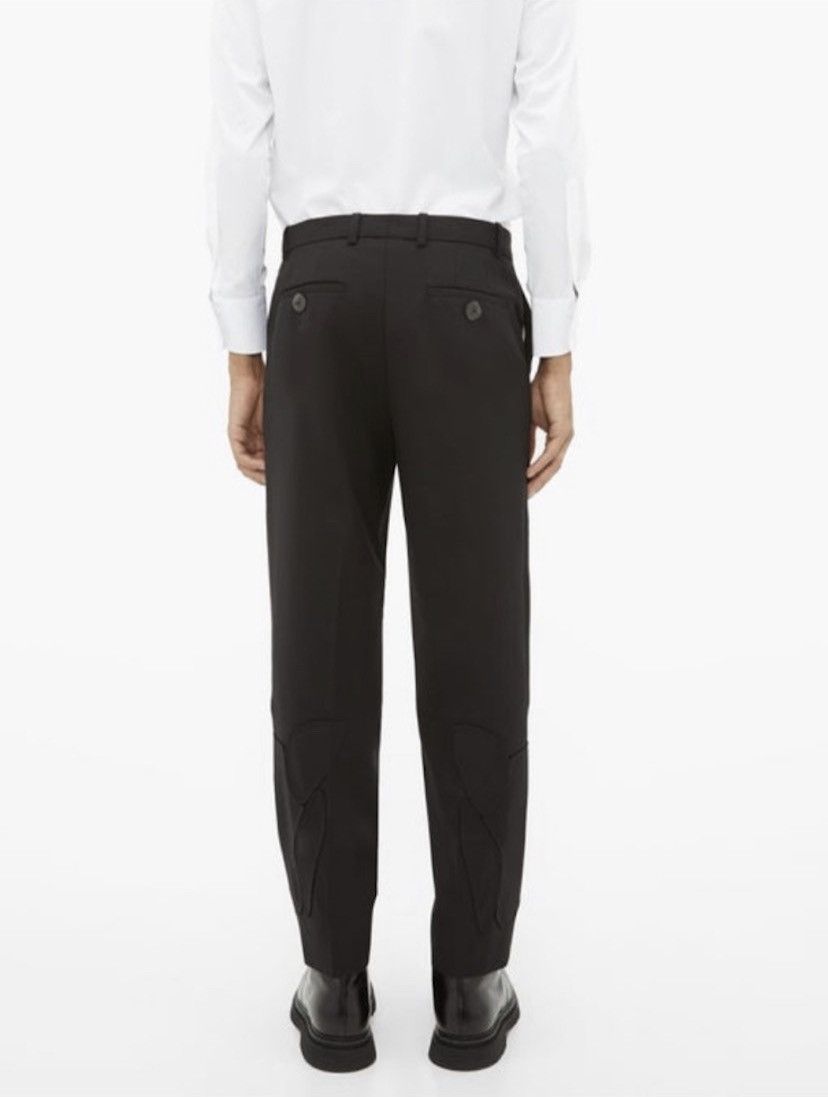 image of Namacheko Black Wool Trousers, Men's (Size 32)