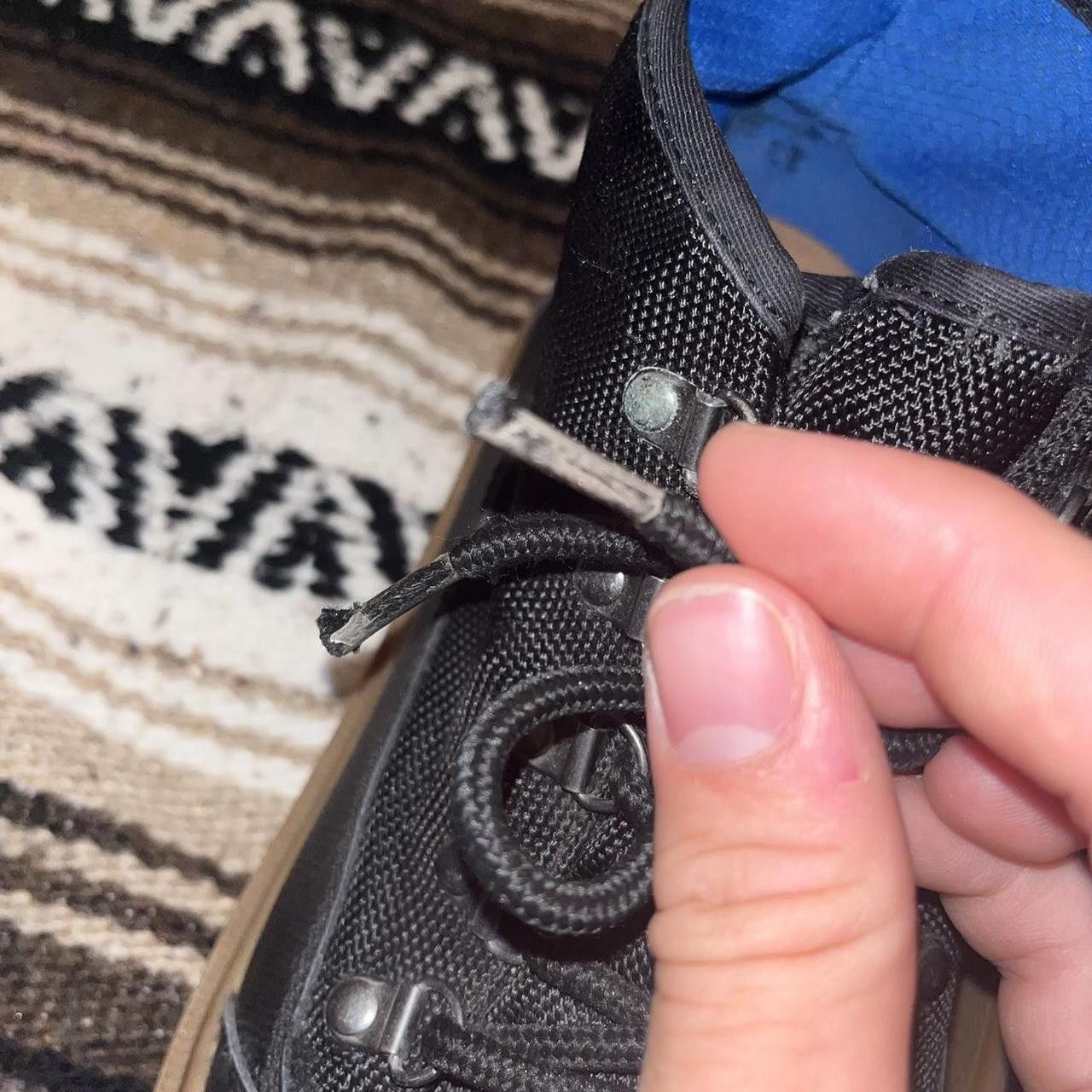 Toms Toms black hiking shoes with a think chunky soles Size US 11.5 / EU 44-45 - 3 Thumbnail