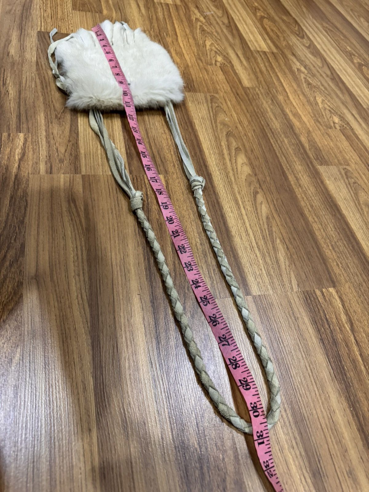 Japanese Brand CASSELINI SOFT FUR FRINGE SLING BAG Size ONE SIZE - 3 Thumbnail