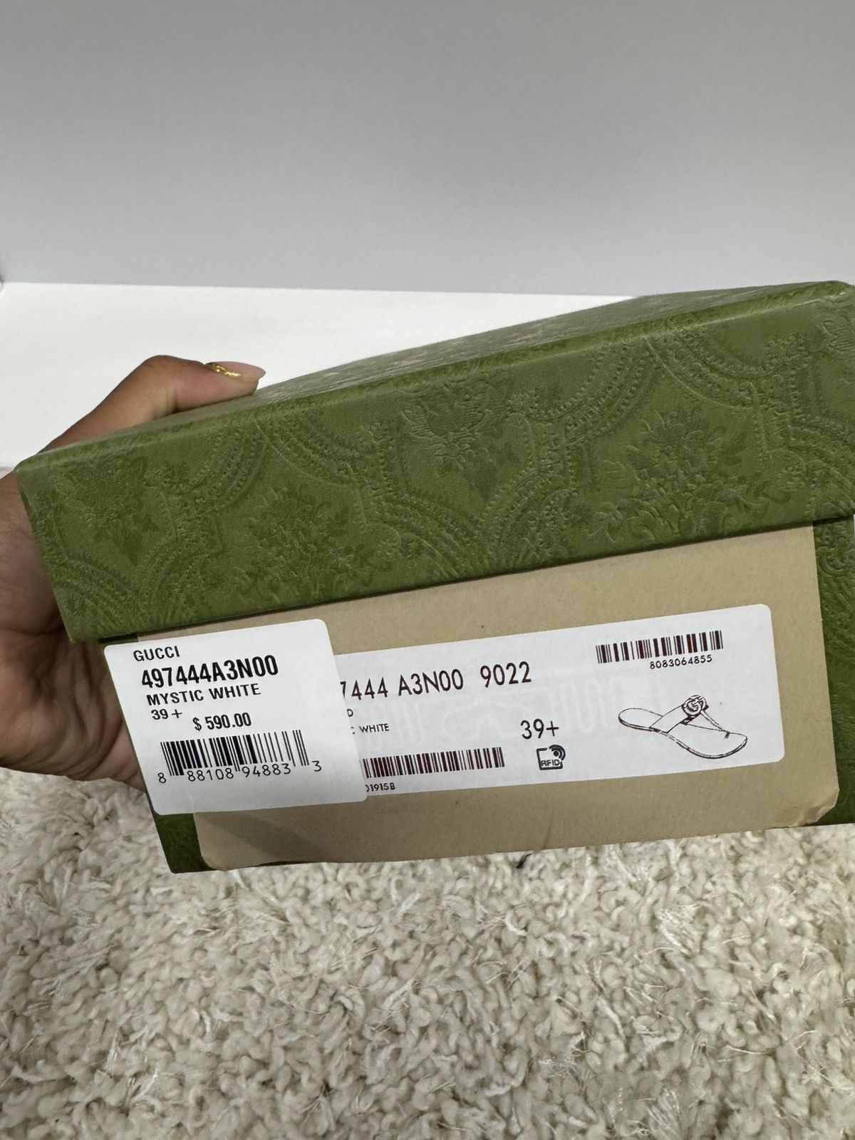 Gucci Gucci Thong Sandal Size US 9.5 / IT 39.5 - 1 Thumbnail