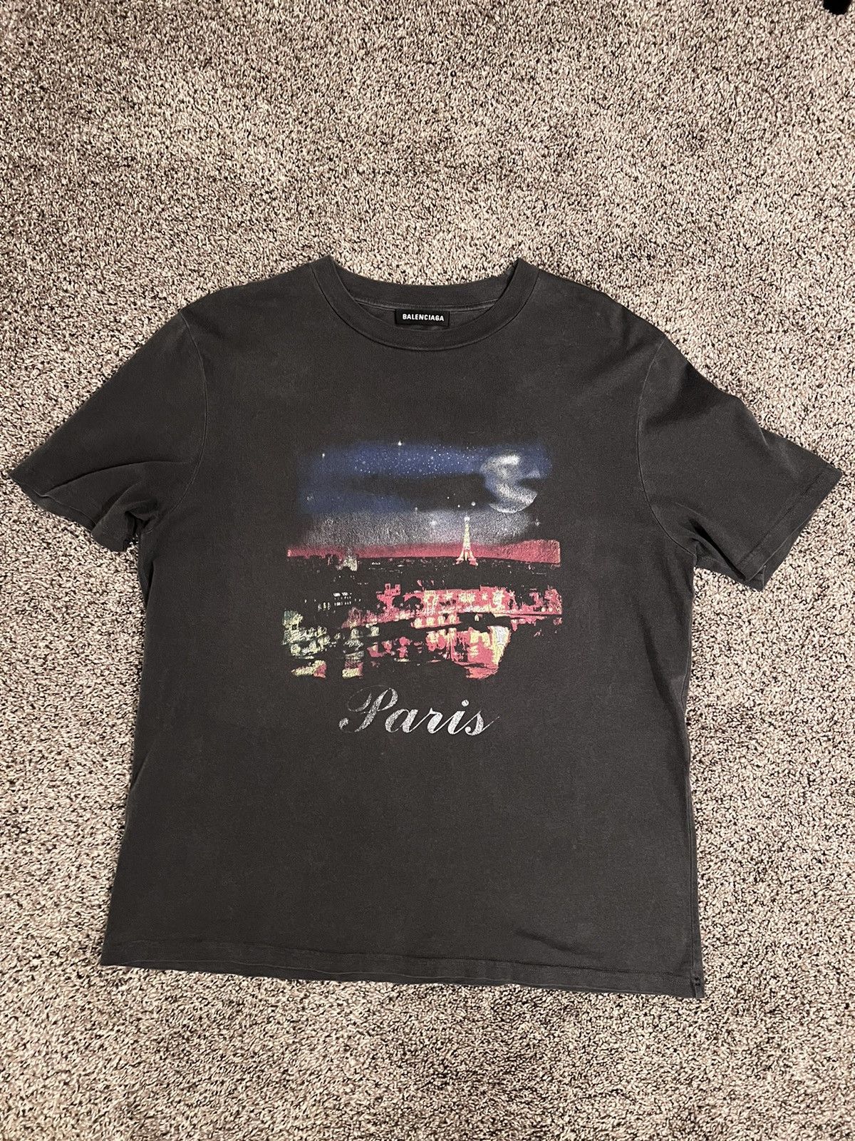 balenciaga paris t shirt price