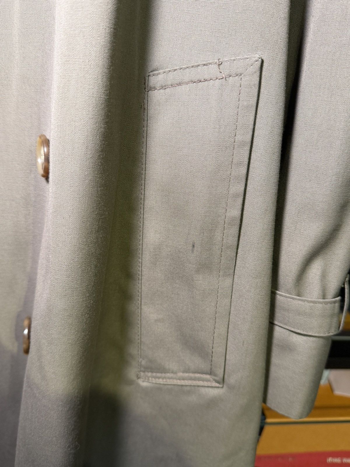 Dior Christian Dior Vintage Trench Coat - Khaki Size US L / EU 52-54 / 3 - 4 Thumbnail