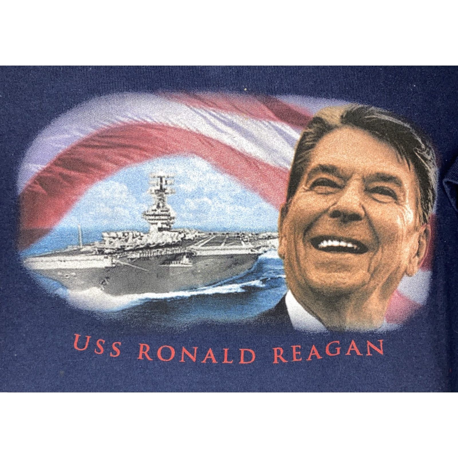 Vintage Presidential Brand Men's Blue Graphic T-Shirt Size L Size US L / EU 52-54 / 3 - 2 Thumbnail