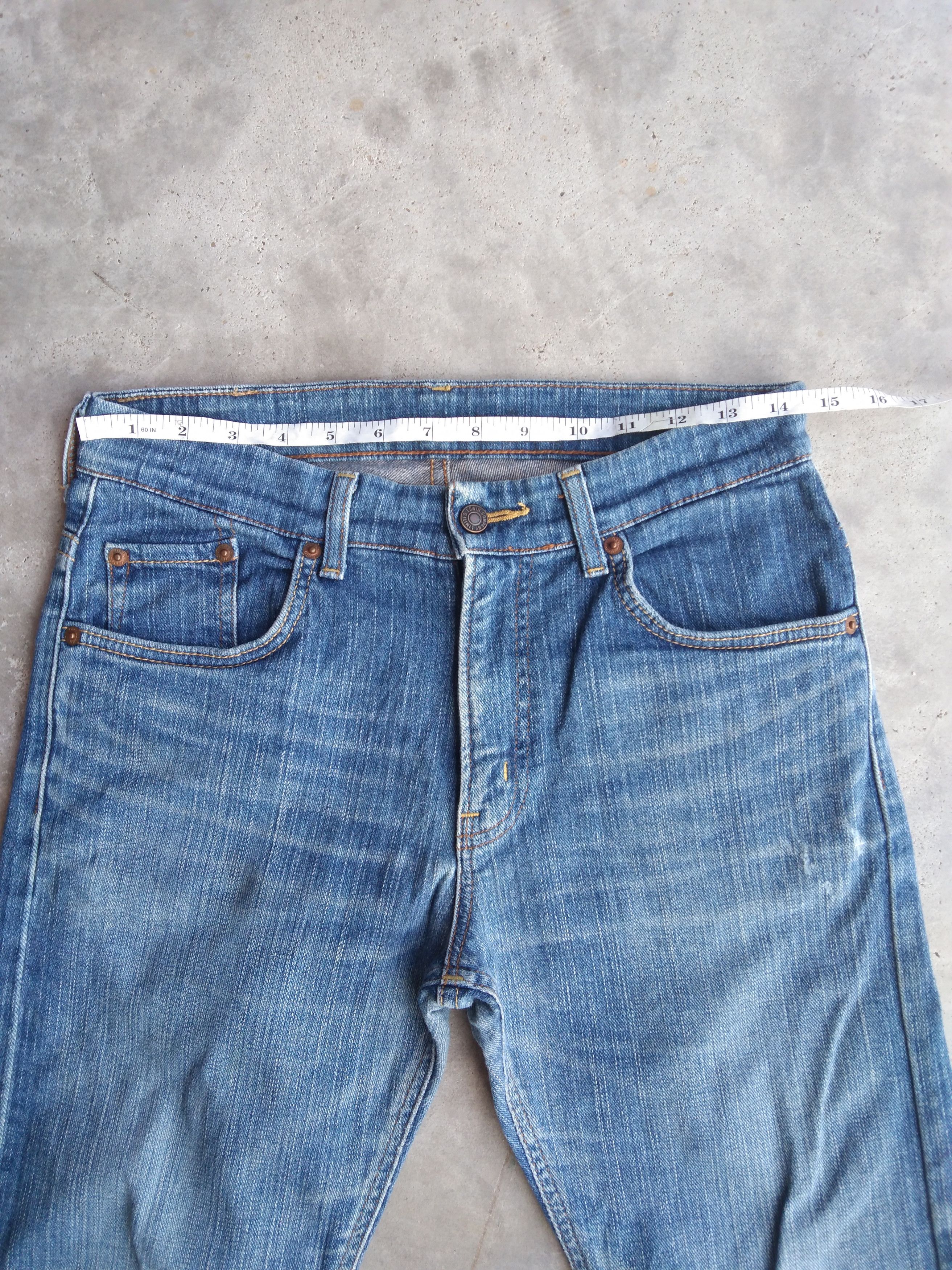 Edwin Vintage Japanese Brand Edwin Distressed Jeans 29x28 Size US 29 - 5 Thumbnail